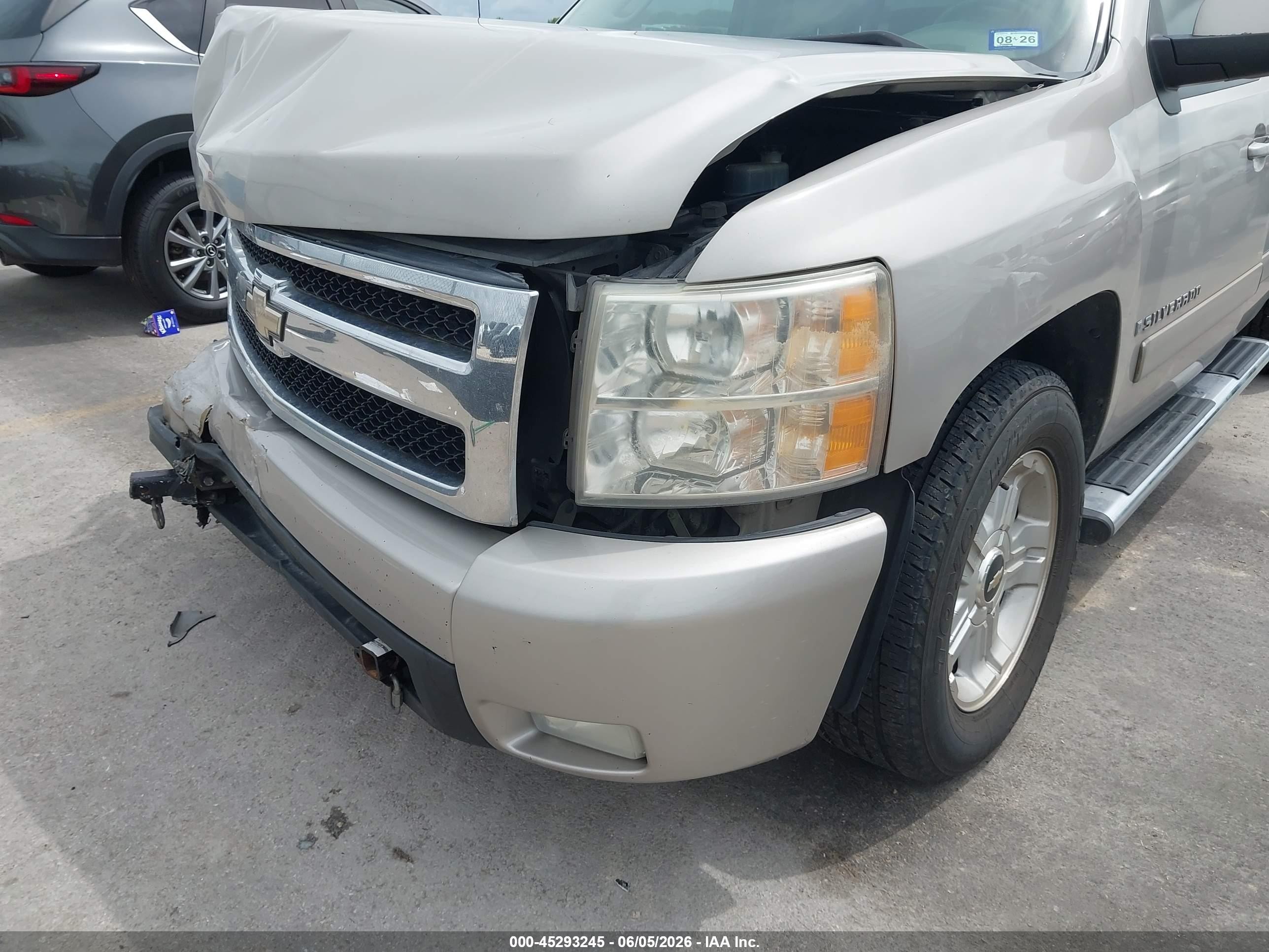 2007 Chevrolet Silverado 1500 Ltz Gold vin: 1GCEK19097Z617430