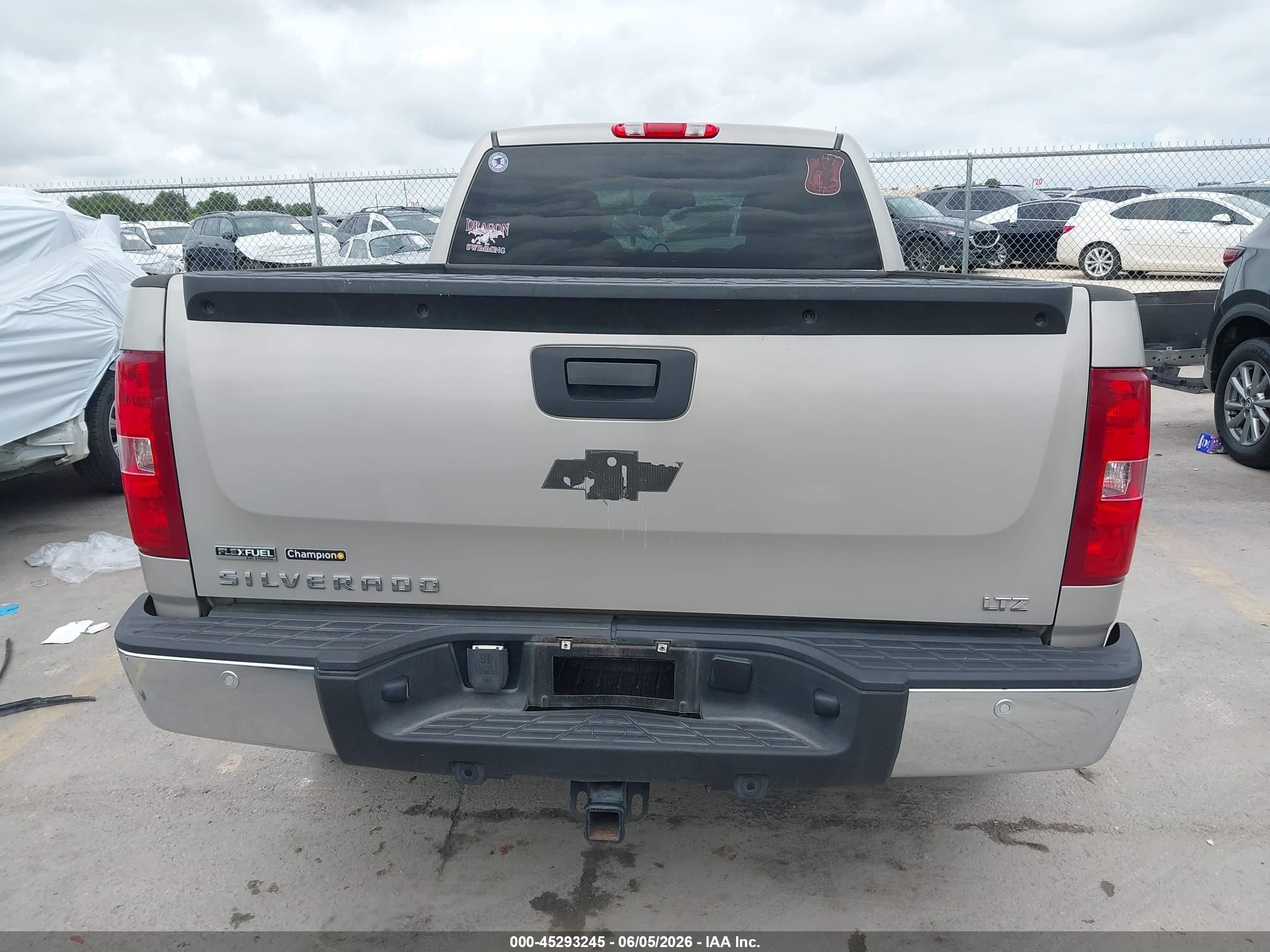 2007 Chevrolet Silverado 1500 Ltz Gold vin: 1GCEK19097Z617430