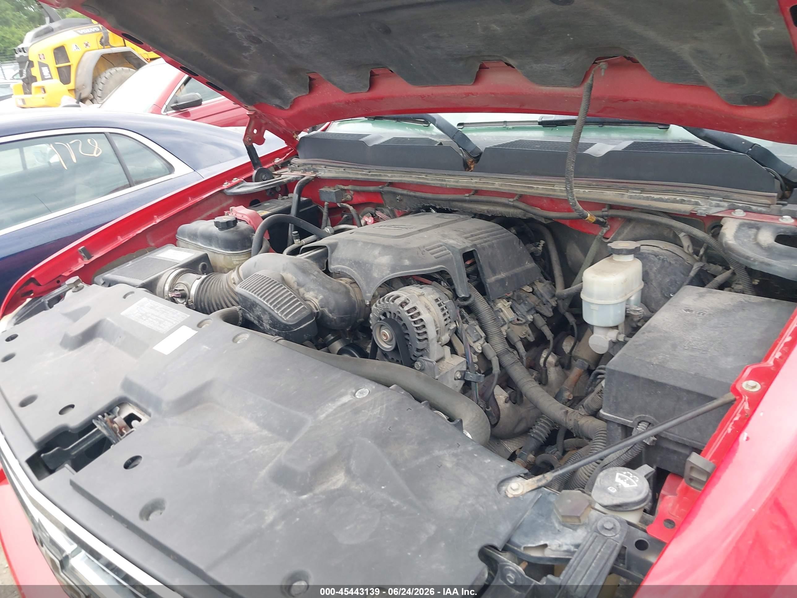2008 Chevrolet Silverado 1500 Ltz Red vin: 1GCEK19098Z164119