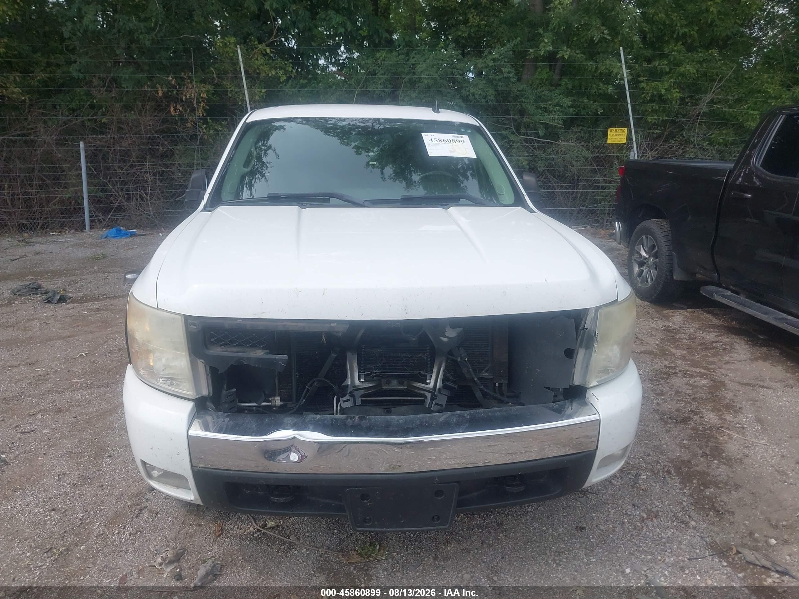 2008 Chevrolet Silverado 1500 Lt1 White vin: 1GCEK19098Z332888