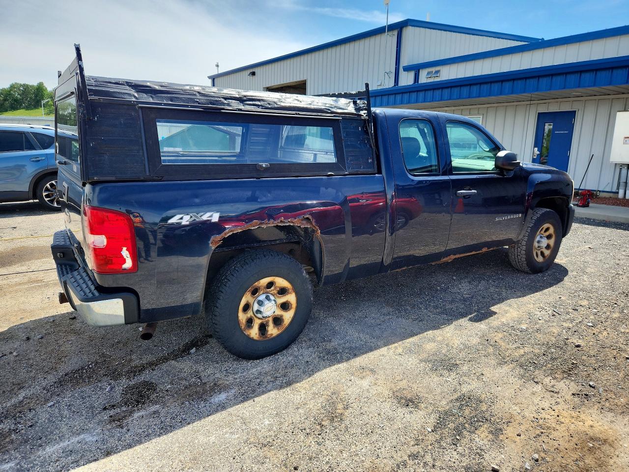 2008 Chevrolet Silverado K1500 Blue vin: 1GCEK190X8Z233528