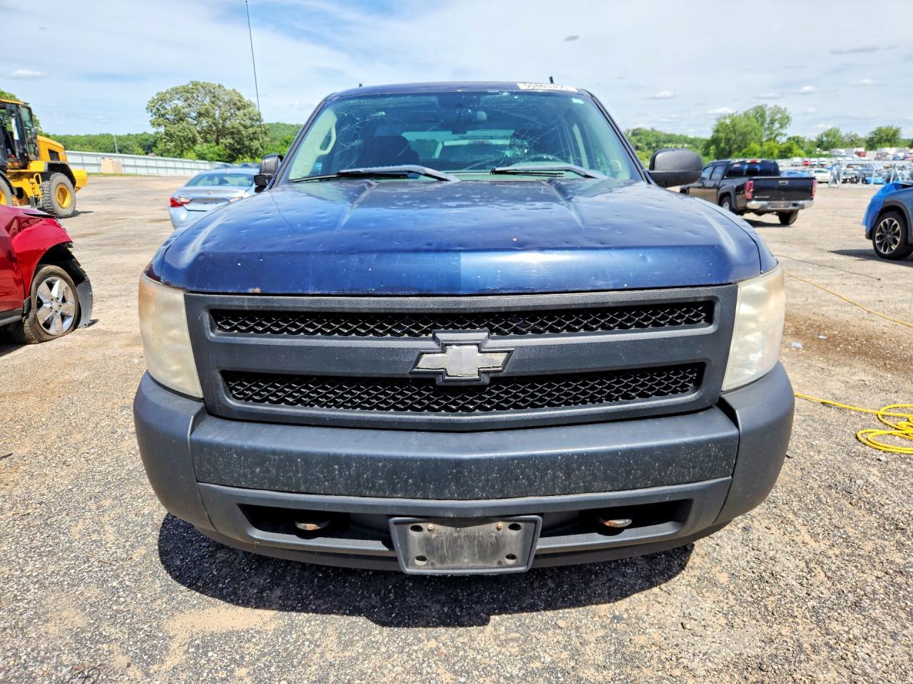 2008 Chevrolet Silverado K1500 Blue vin: 1GCEK190X8Z233528