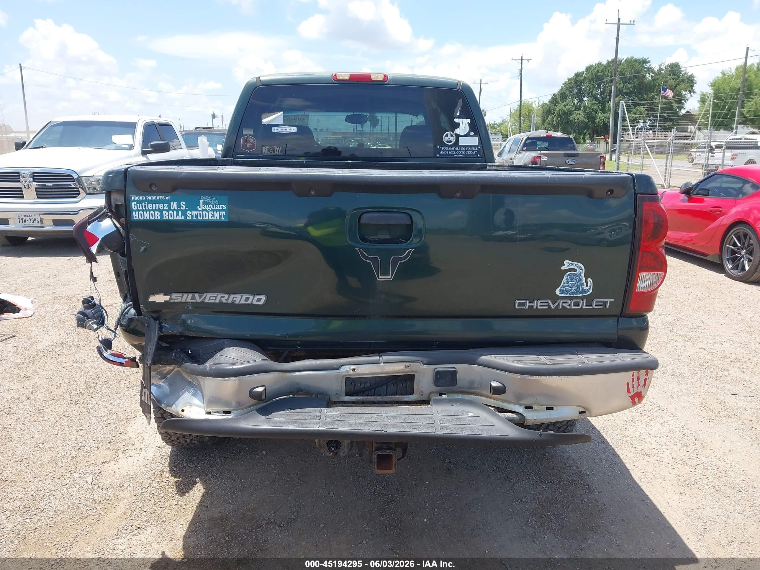 2005 Chevrolet Silverado 1500 Z71 Green vin: 1GCEK19B05E262153
