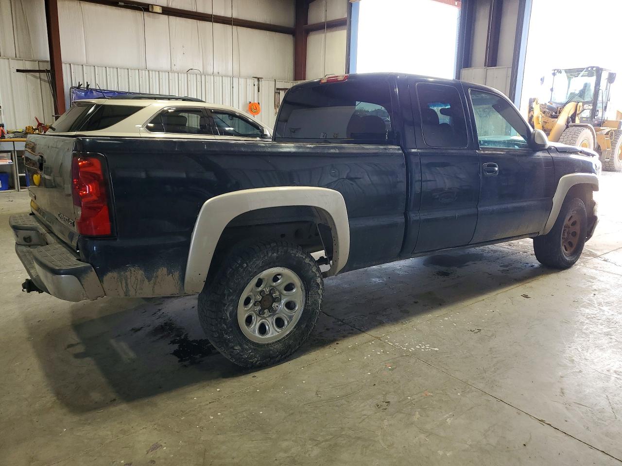 2005 Chevrolet Silverado K1500 Blue vin: 1GCEK19B05E265358