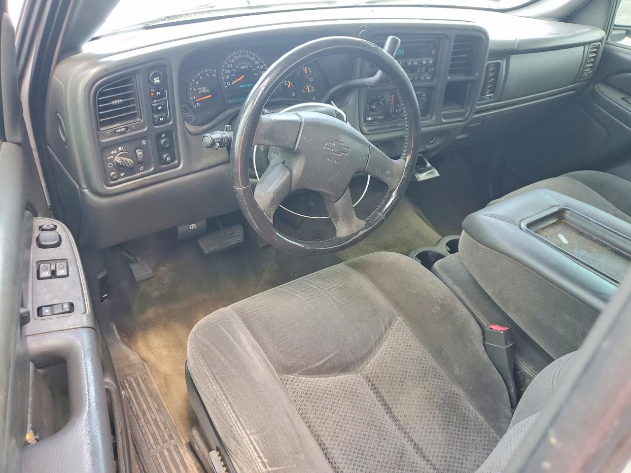 2005 Chevrolet Silverado K1500 White vin: 1GCEK19B05E289837