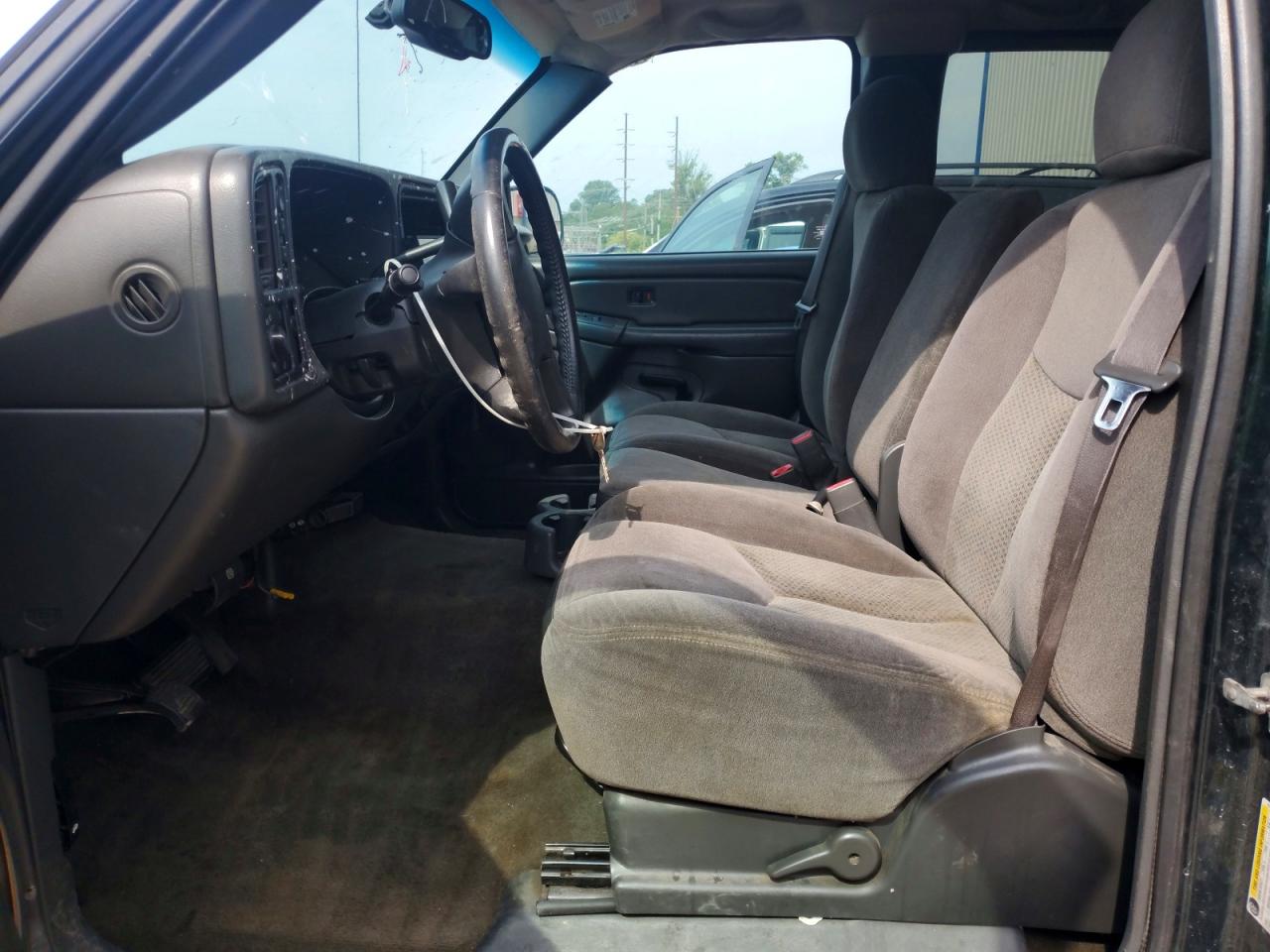 2006 Chevrolet Silverado K1500 Green vin: 1GCEK19B06E163818