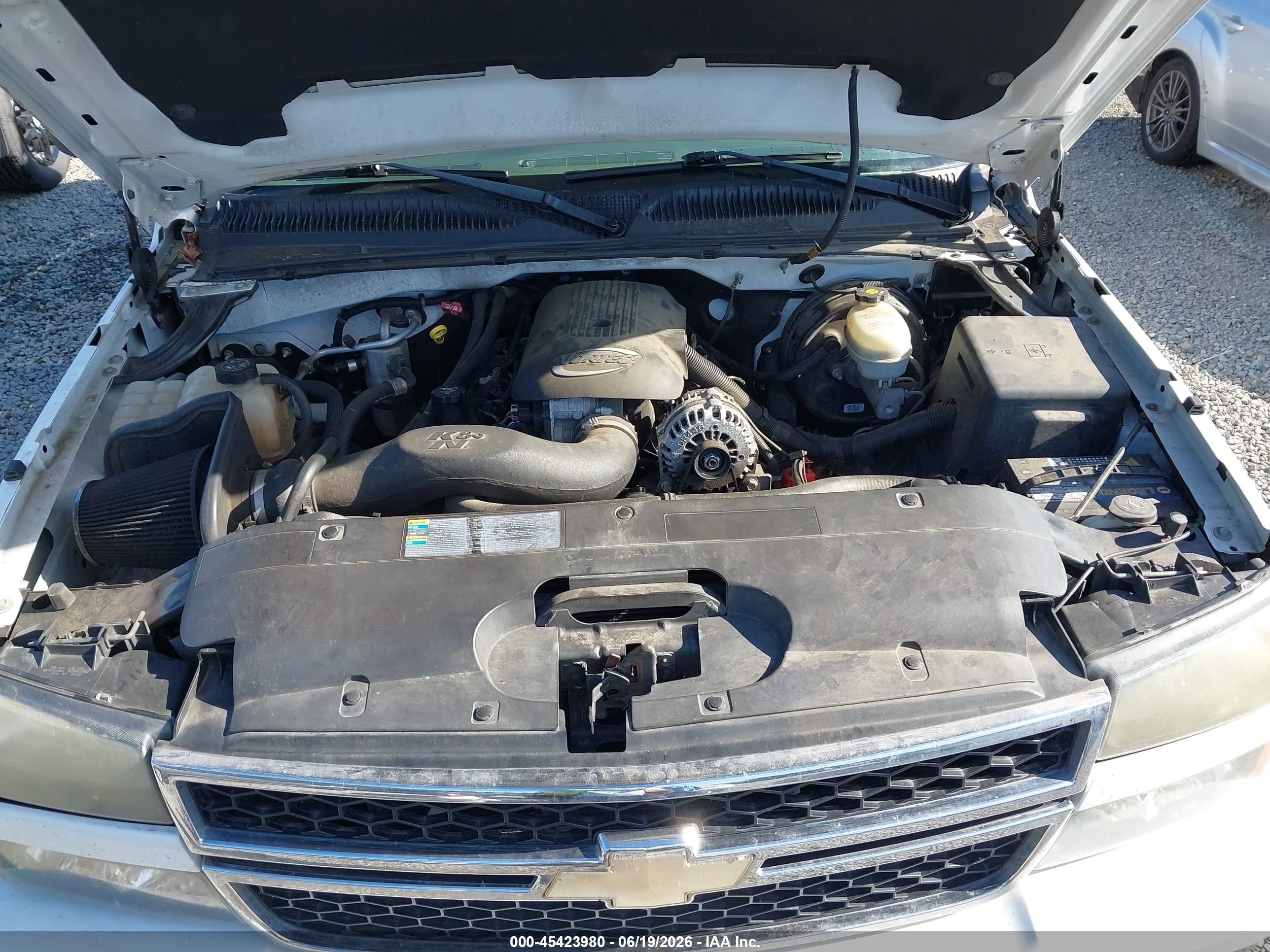 2006 Chevrolet Silverado 1500 Lt2 White vin: 1GCEK19B06Z189893