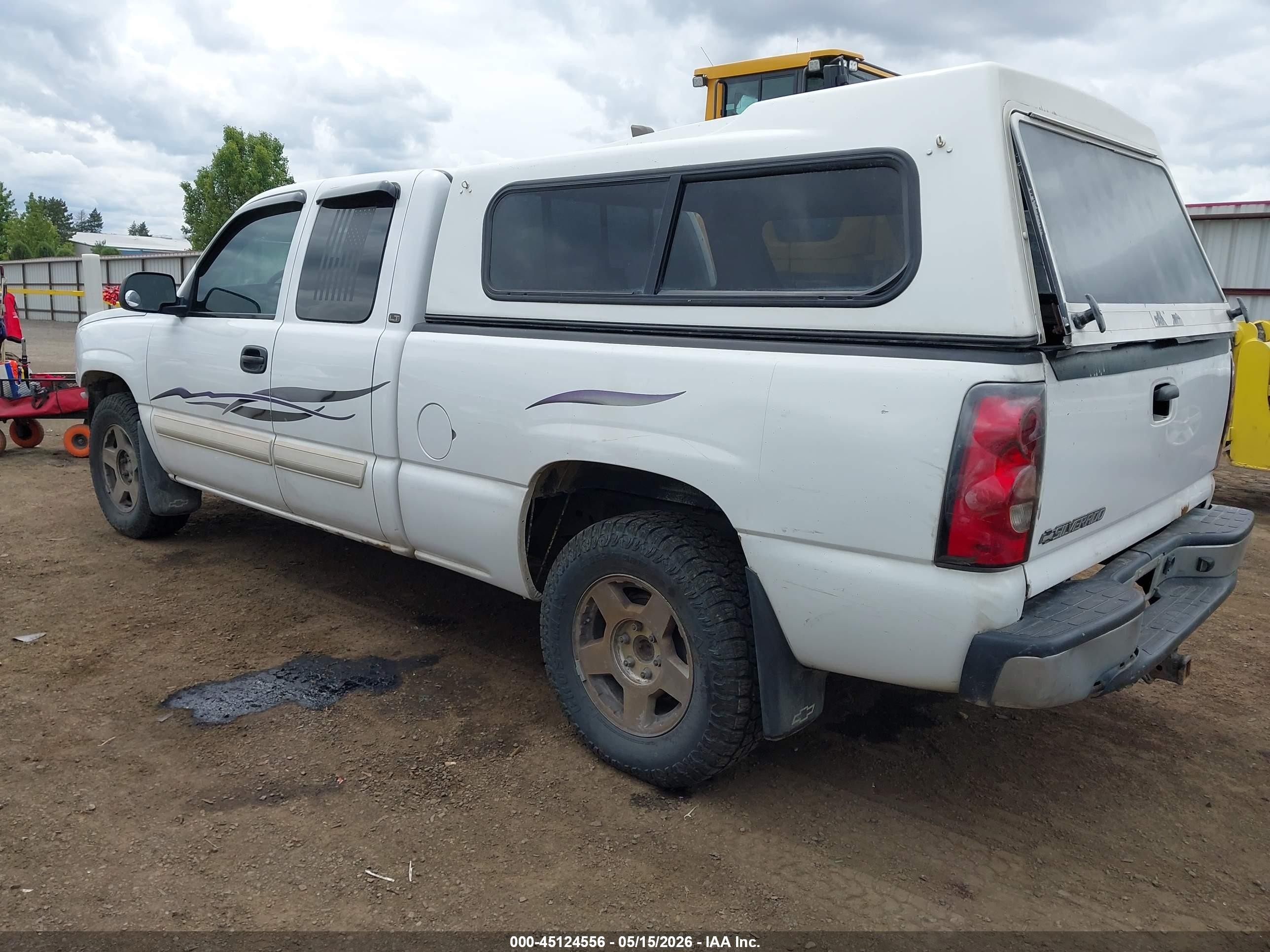 2006 Chevrolet Silverado 1500 Lt1 White vin: 1GCEK19B06Z239286