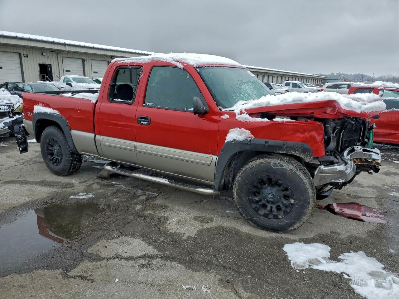2006 Chevrolet Silverado K1500 Red vin: 1GCEK19B06Z275429