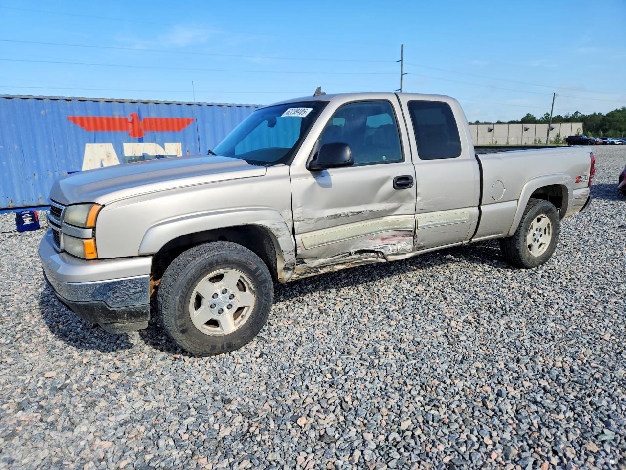 2006 Chevrolet Silverado K1500 Silver vin: 1GCEK19B16Z141853