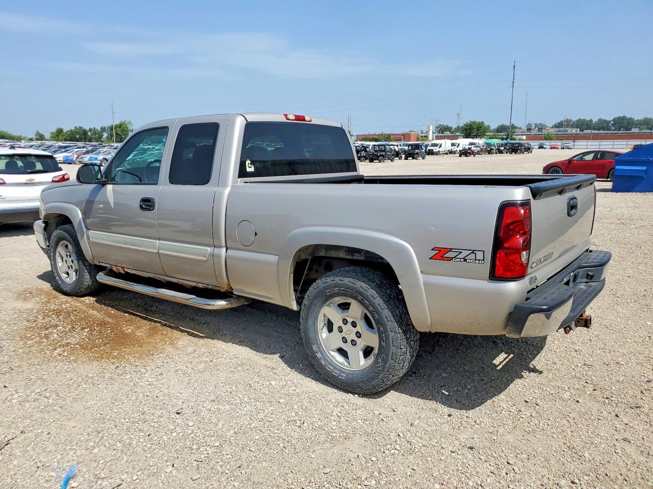 2006 Chevrolet Silverado K1500 Silver vin: 1GCEK19B16Z177073