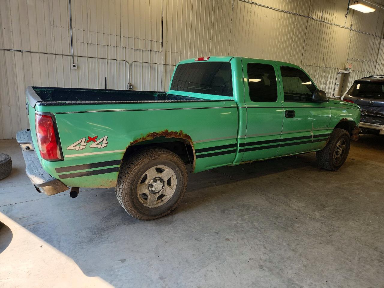 2006 Chevrolet Silverado K1500 Green vin: 1GCEK19B16Z270160