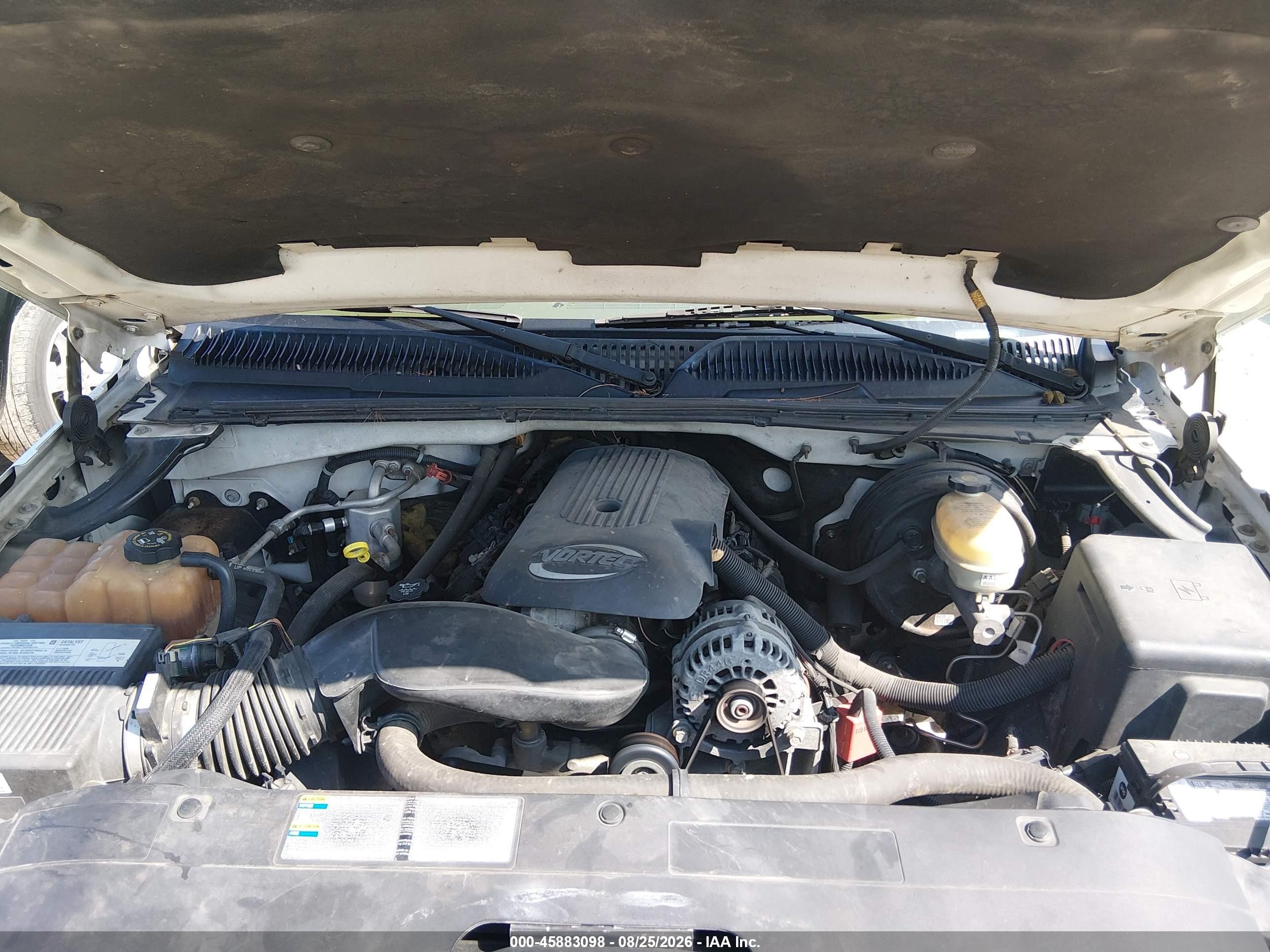 2005 Chevrolet Silverado 1500 Z71 White vin: 1GCEK19B25E148607