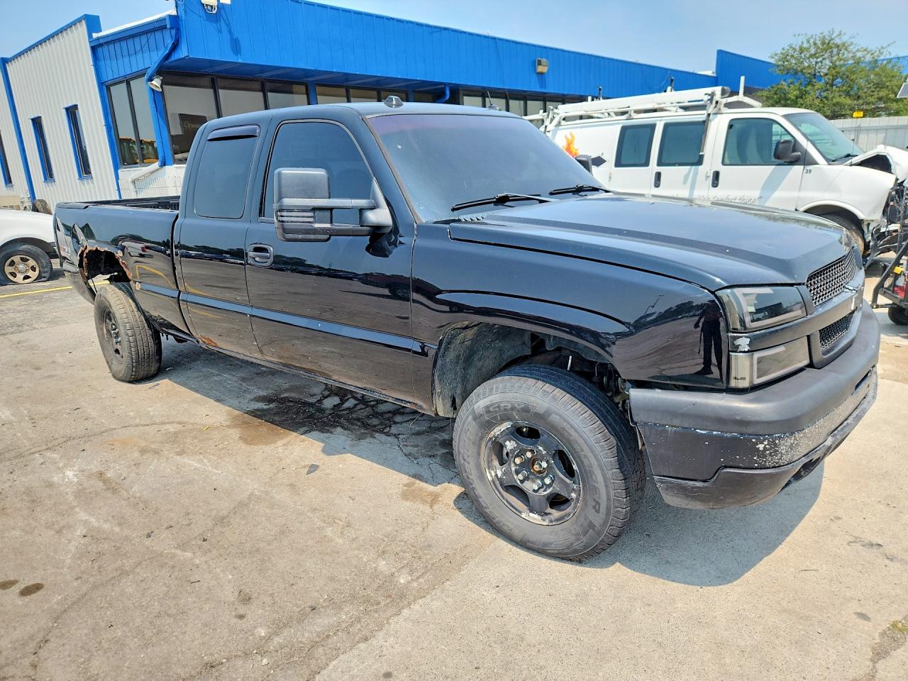2005 Chevrolet Silverado K1500 Black vin: 1GCEK19B25Z264804