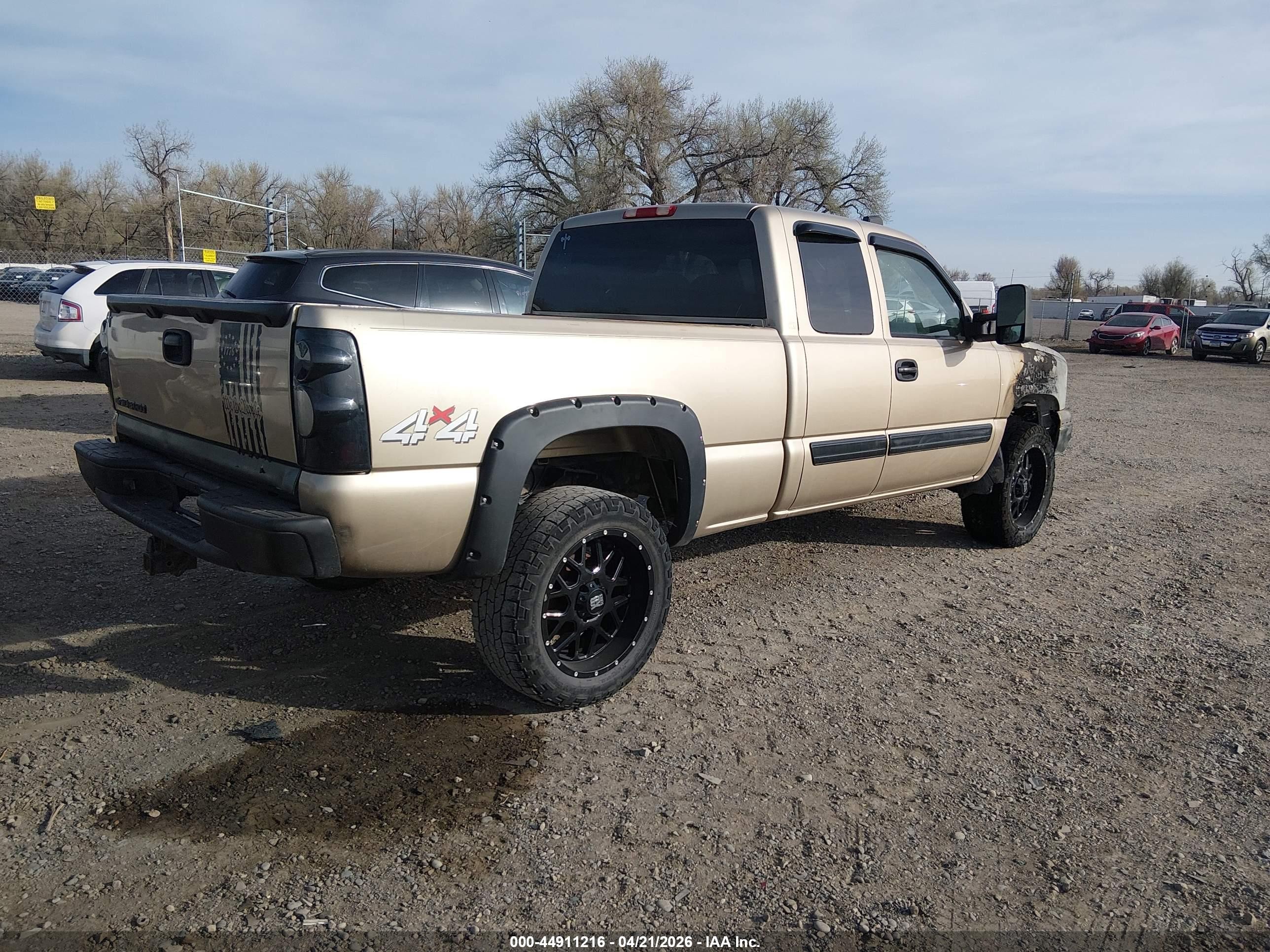 2006 Chevrolet Silverado 1500 Lt1 Champagne vin: 1GCEK19B26Z164557