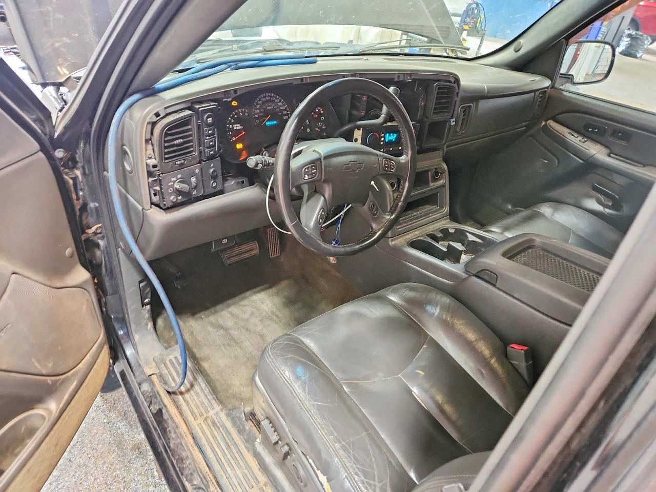 2005 Chevrolet Silverado K1500 Black vin: 1GCEK19B35E240163