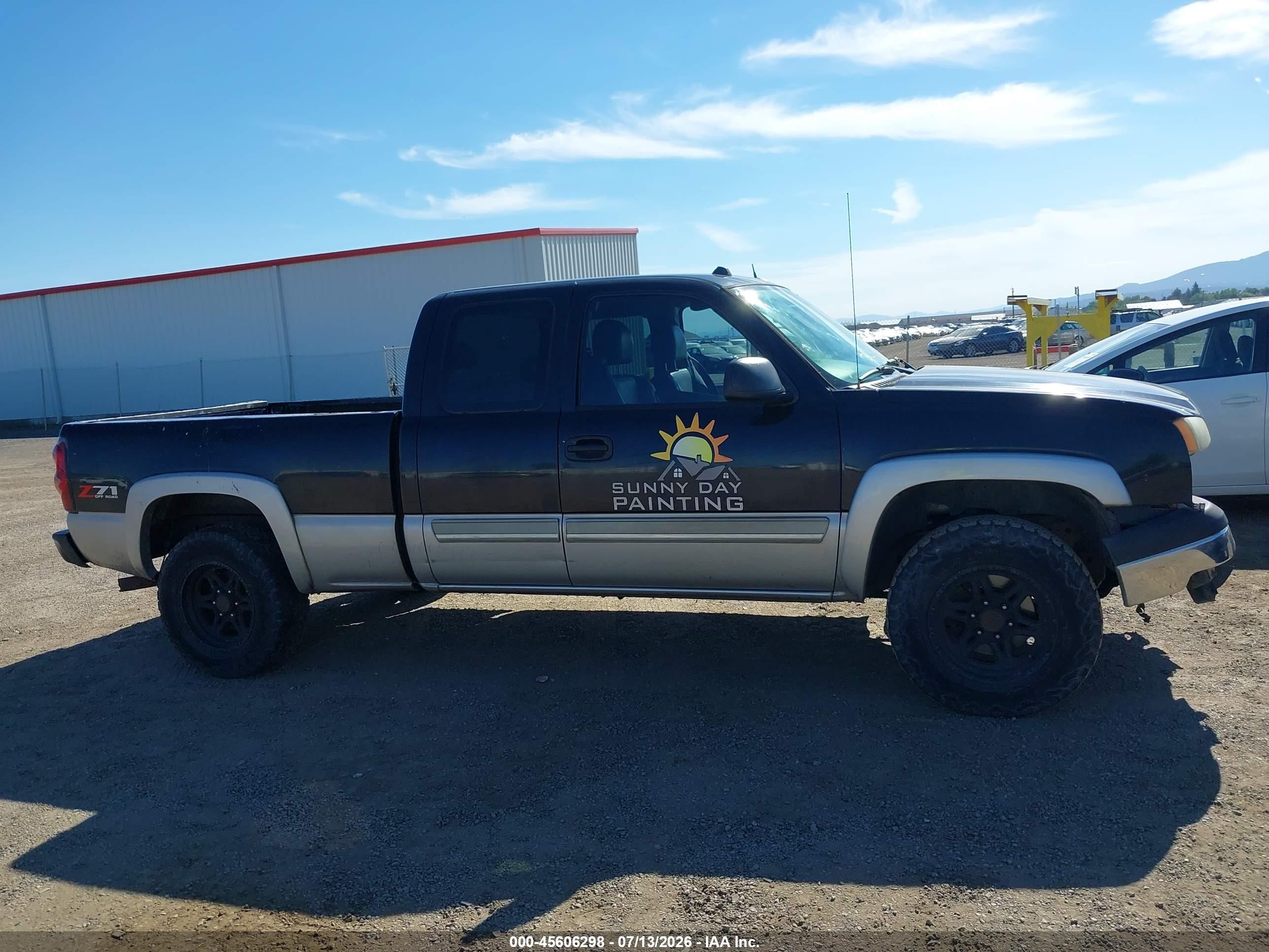 2005 Chevrolet Silverado 1500 Z71 Черный vin: 1GCEK19B35Z127130