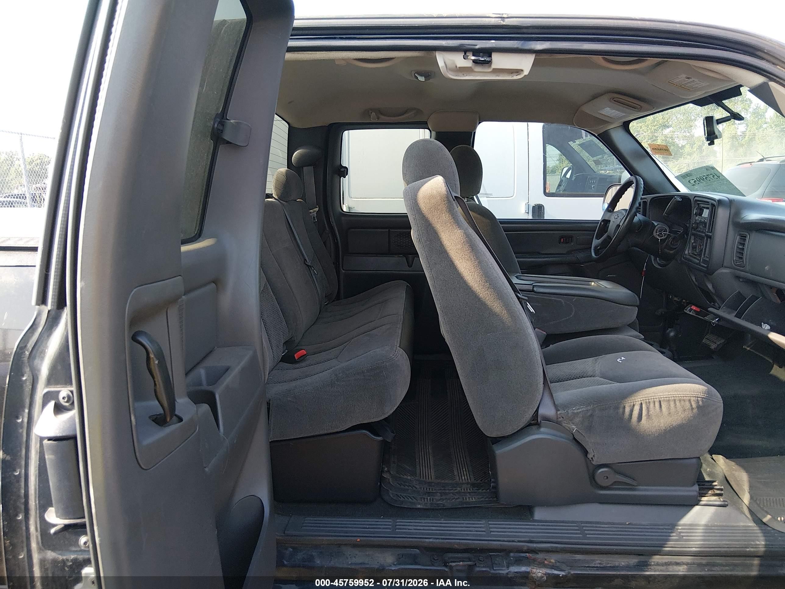 2006 Chevrolet Silverado 1500 Ls Black vin: 1GCEK19B36Z240111