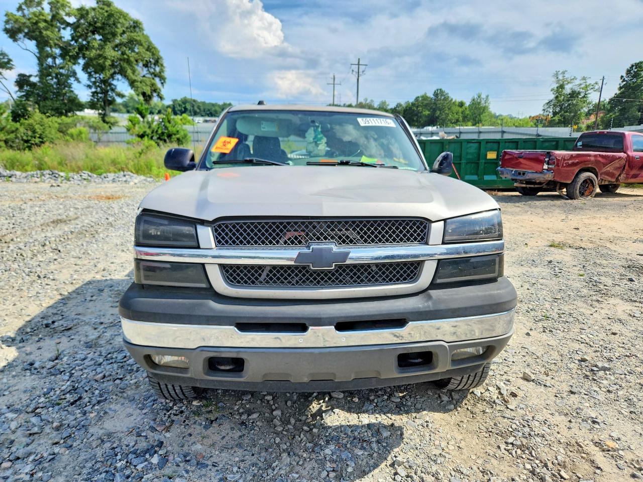 2005 Chevrolet Silverado K1500 Silver vin: 1GCEK19B45E210184