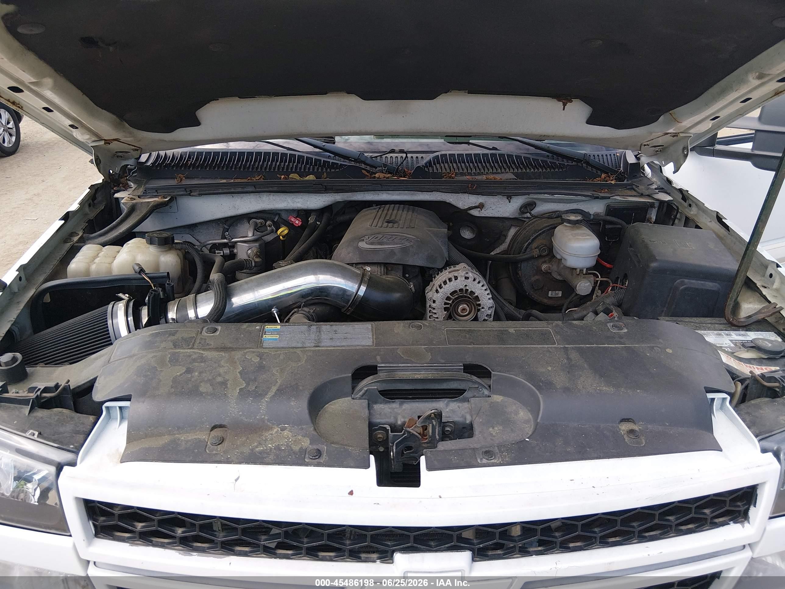 2006 Chevrolet Silverado 1500 Lt3 White vin: 1GCEK19B46E188141