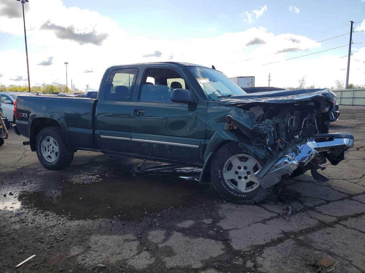 2006 Chevrolet Silverado K1500 Green vin: 1GCEK19B46Z142463