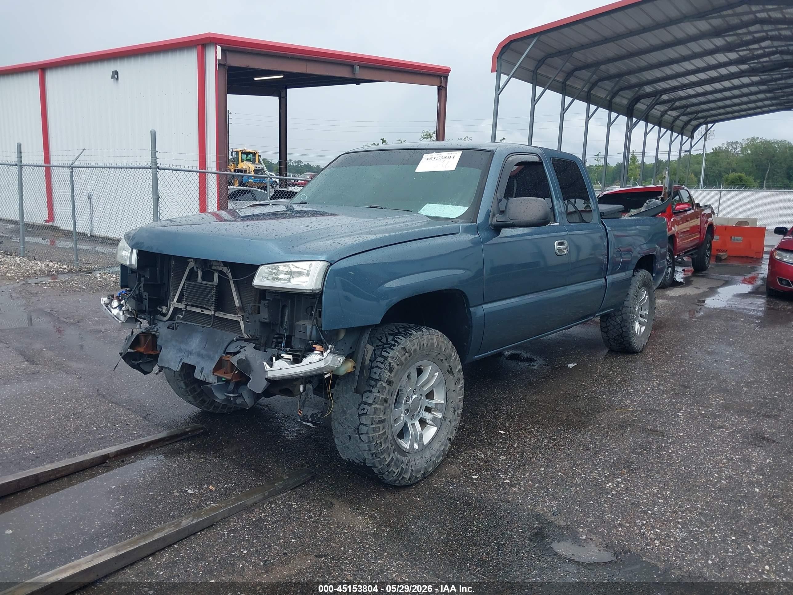 2006 Chevrolet Silverado 1500 Lt2 Blue vin: 1GCEK19B46Z210020