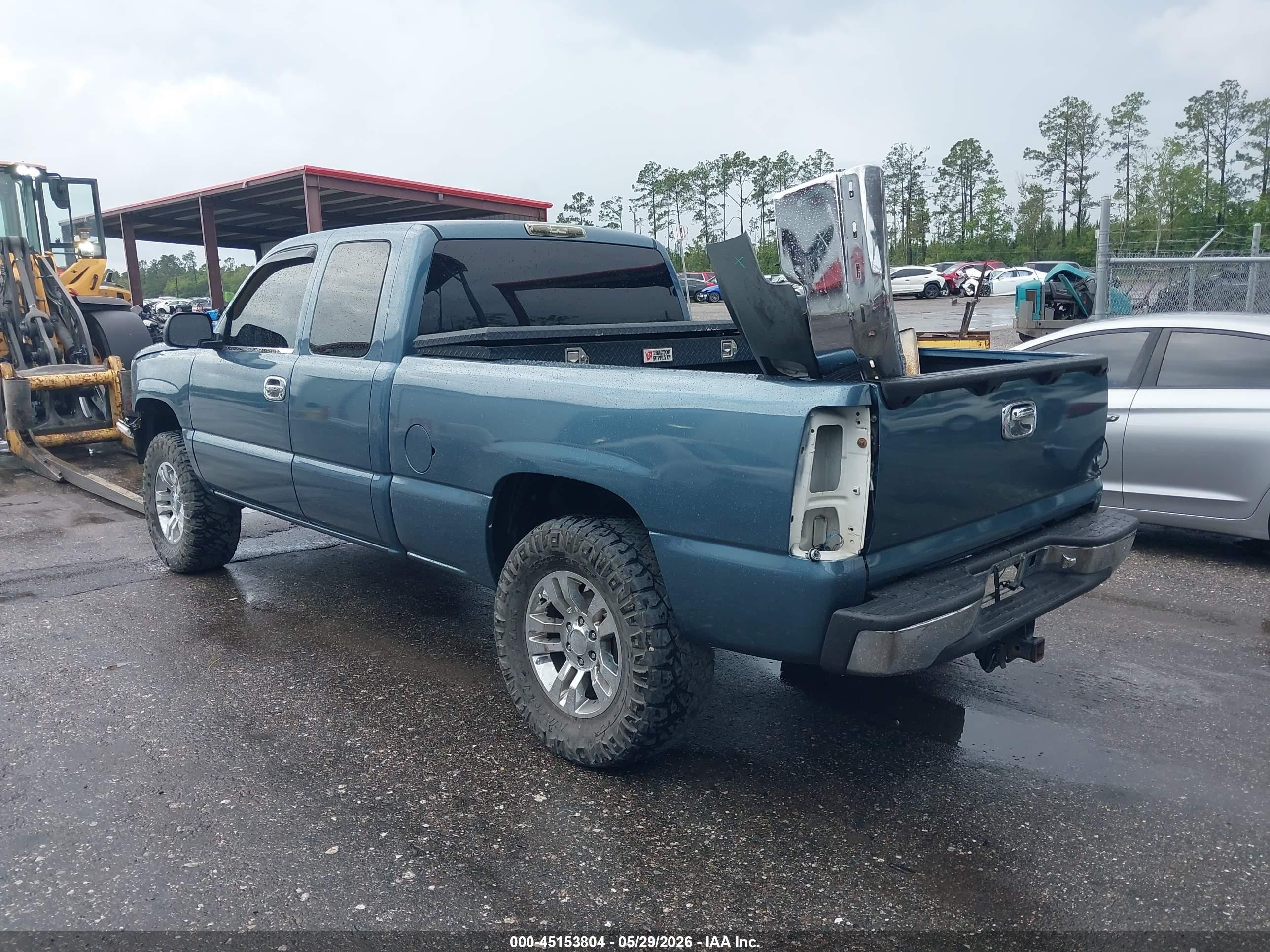 2006 Chevrolet Silverado 1500 Lt2 Blue vin: 1GCEK19B46Z210020