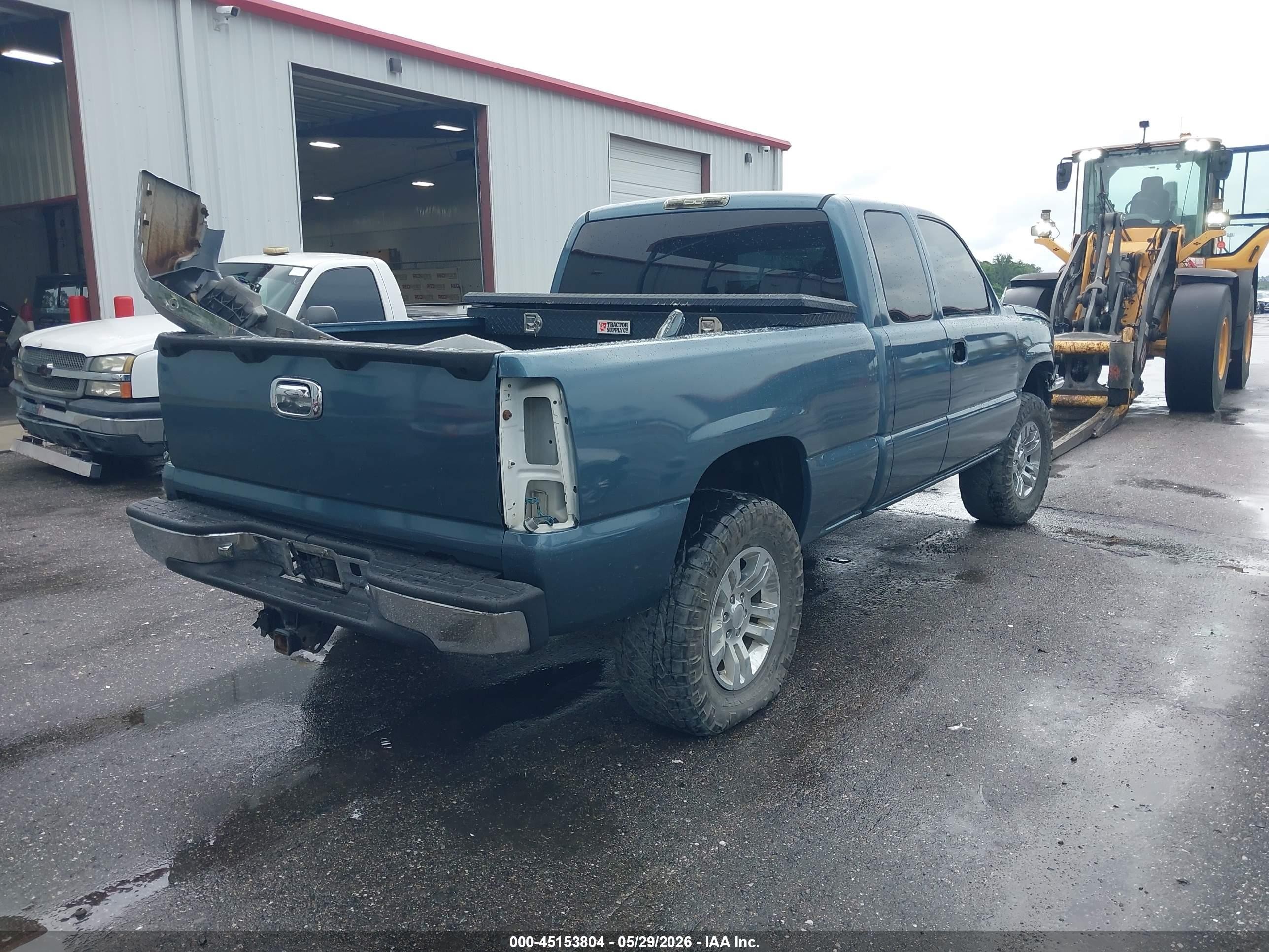 2006 Chevrolet Silverado 1500 Lt2 Blue vin: 1GCEK19B46Z210020