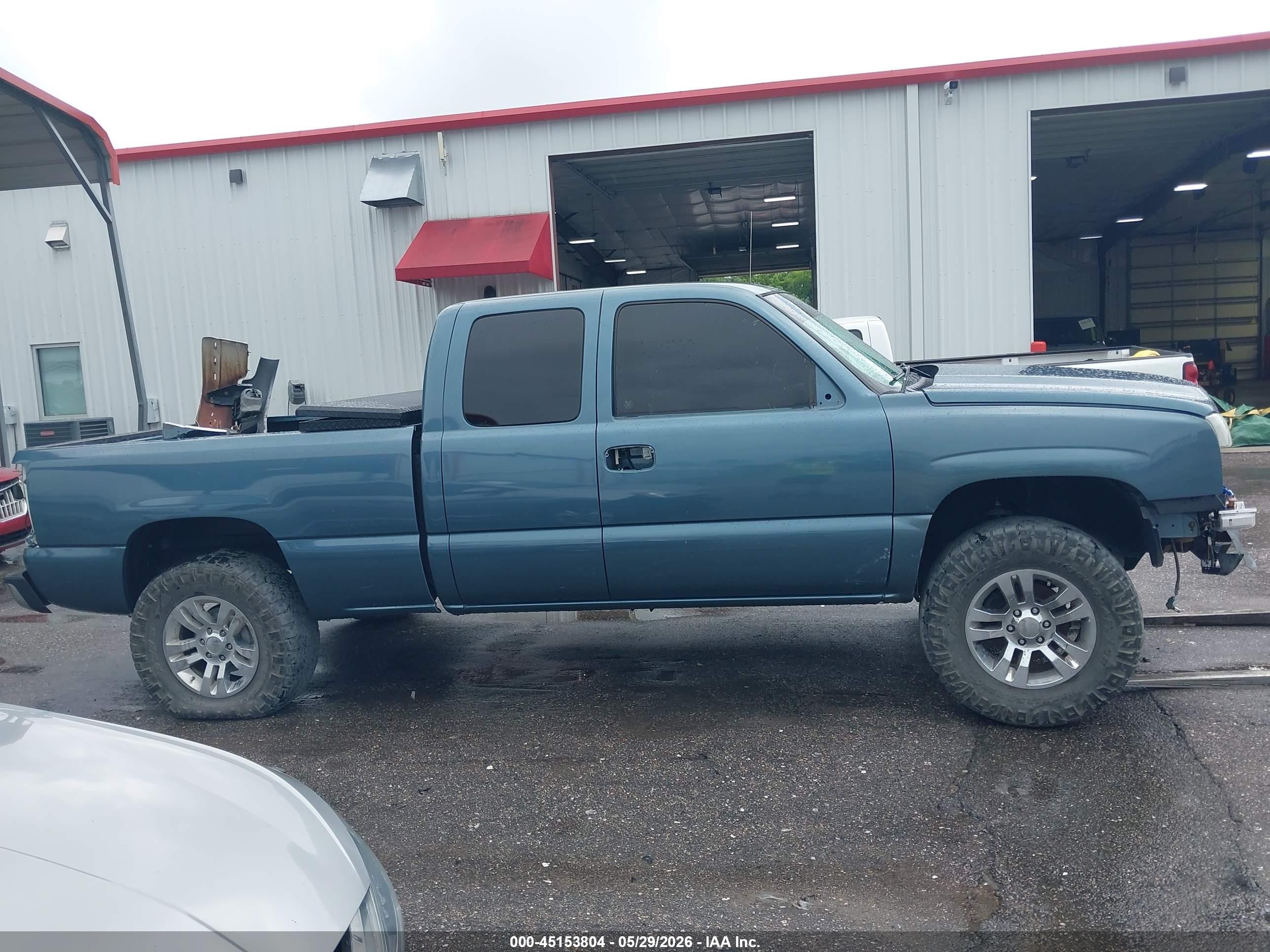2006 Chevrolet Silverado 1500 Lt2 Blue vin: 1GCEK19B46Z210020