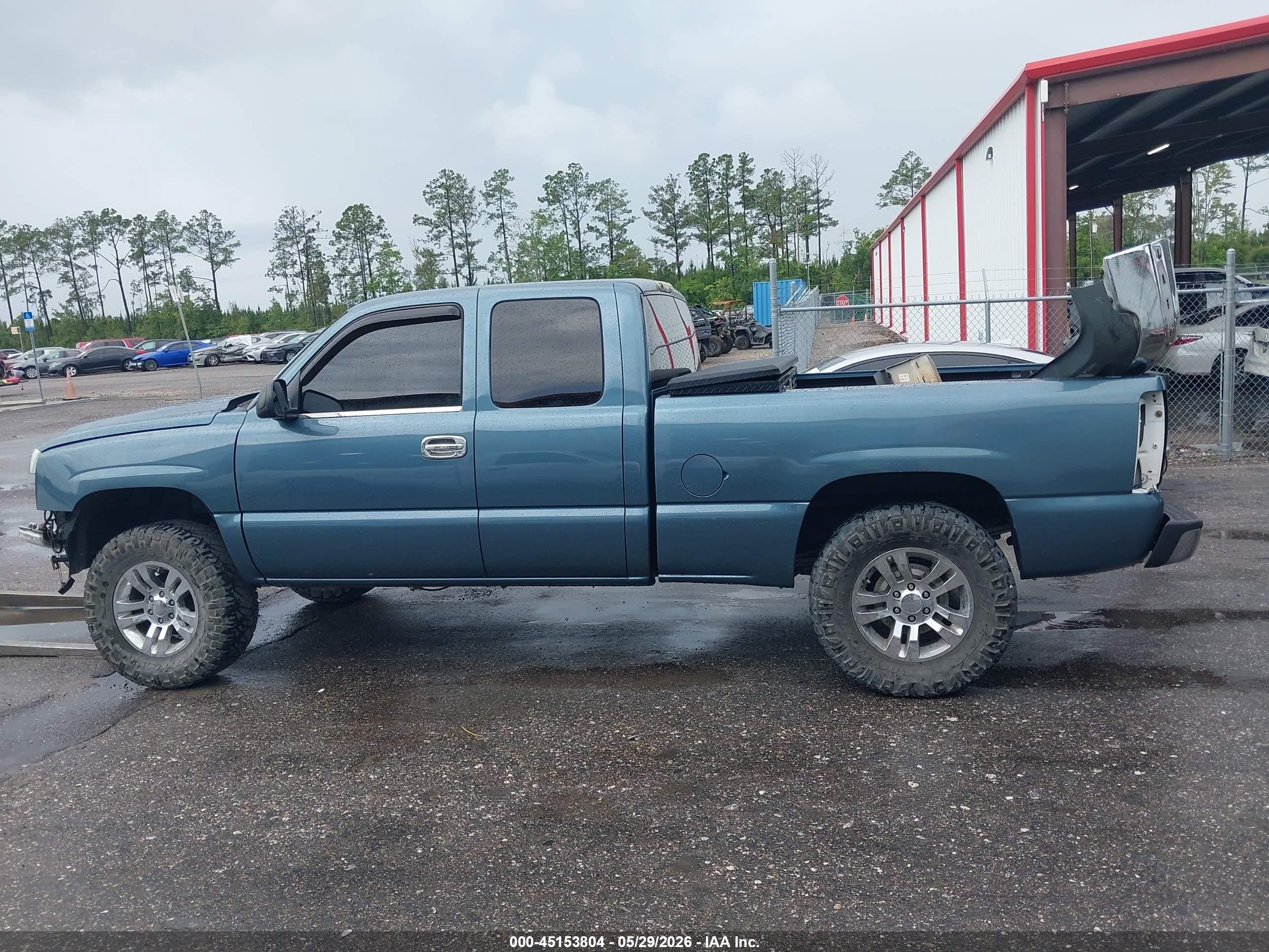 2006 Chevrolet Silverado 1500 Lt2 Blue vin: 1GCEK19B46Z210020