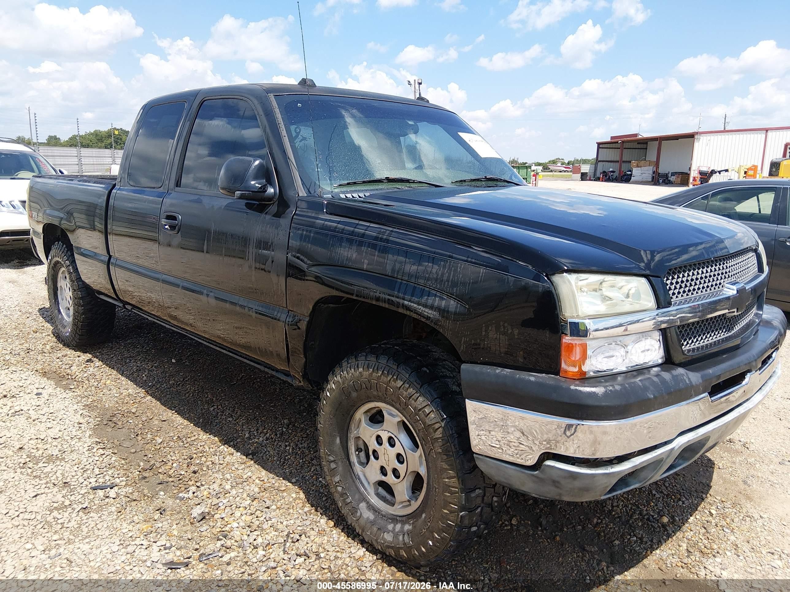 2005 Chevrolet Silverado 1500 Lt Black vin: 1GCEK19B55E187062