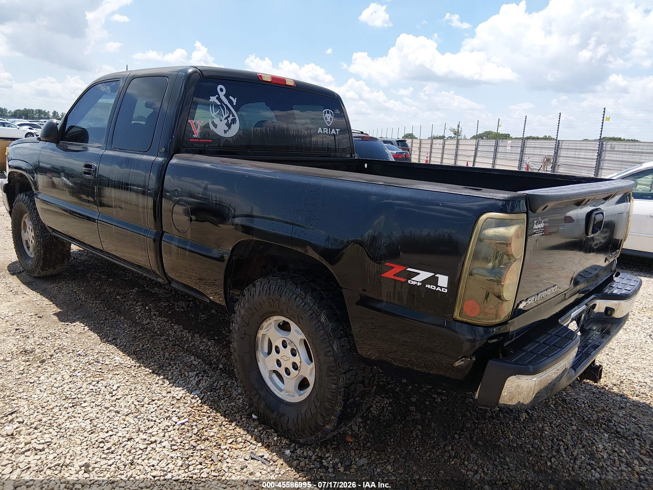 2005 Chevrolet Silverado 1500 Lt Black vin: 1GCEK19B55E187062