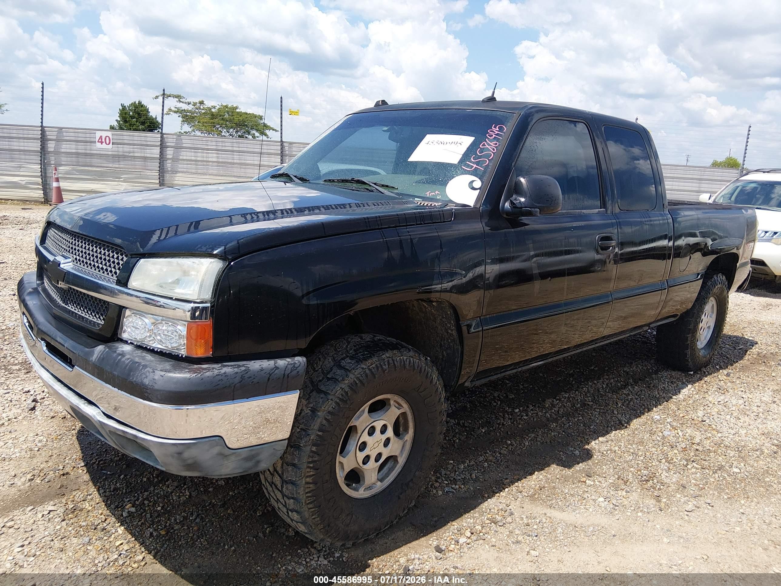 2005 Chevrolet Silverado 1500 Lt Black vin: 1GCEK19B55E187062