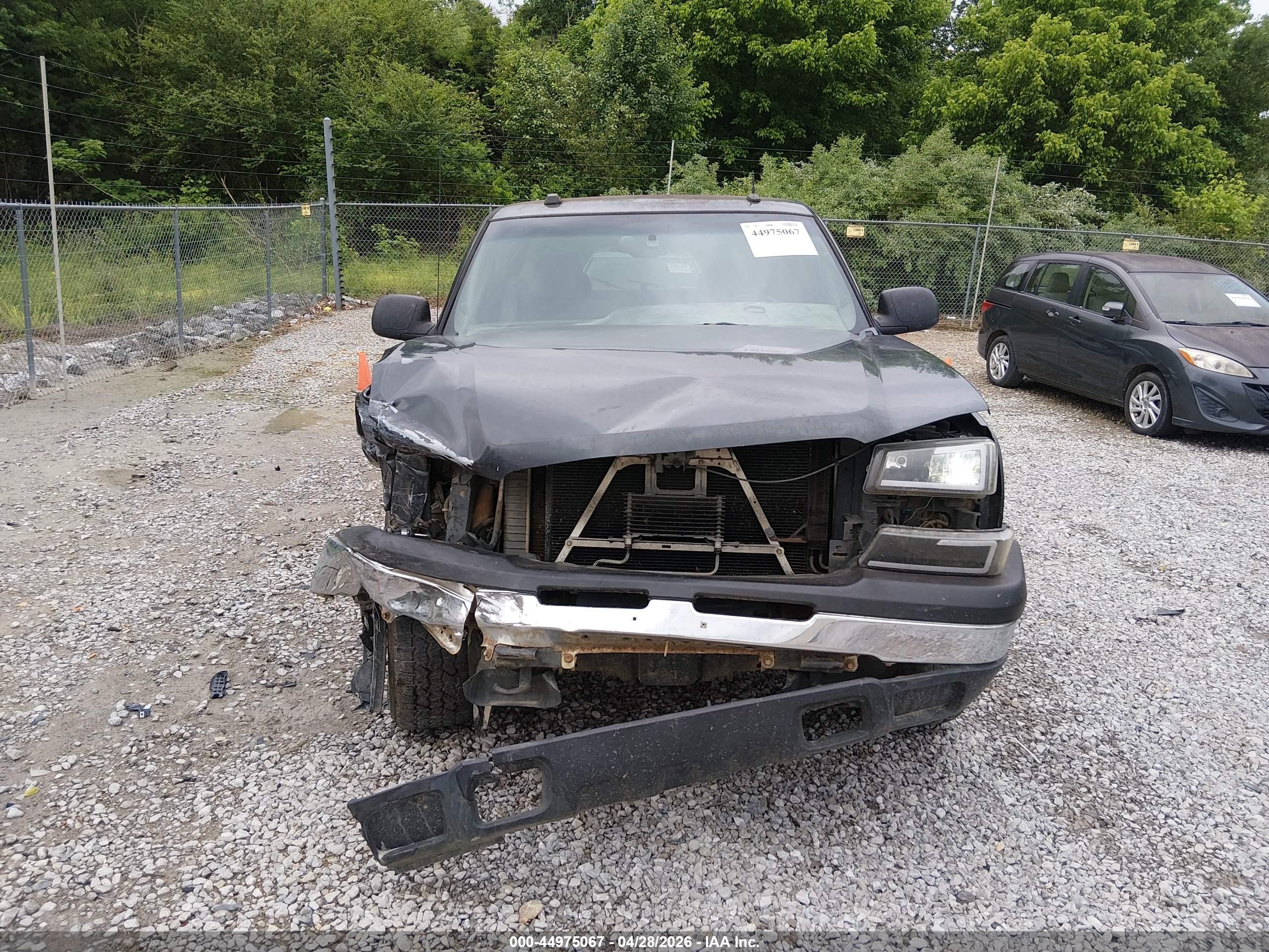 2005 Chevrolet Silverado 1500 Ls Black vin: 1GCEK19B55E280390