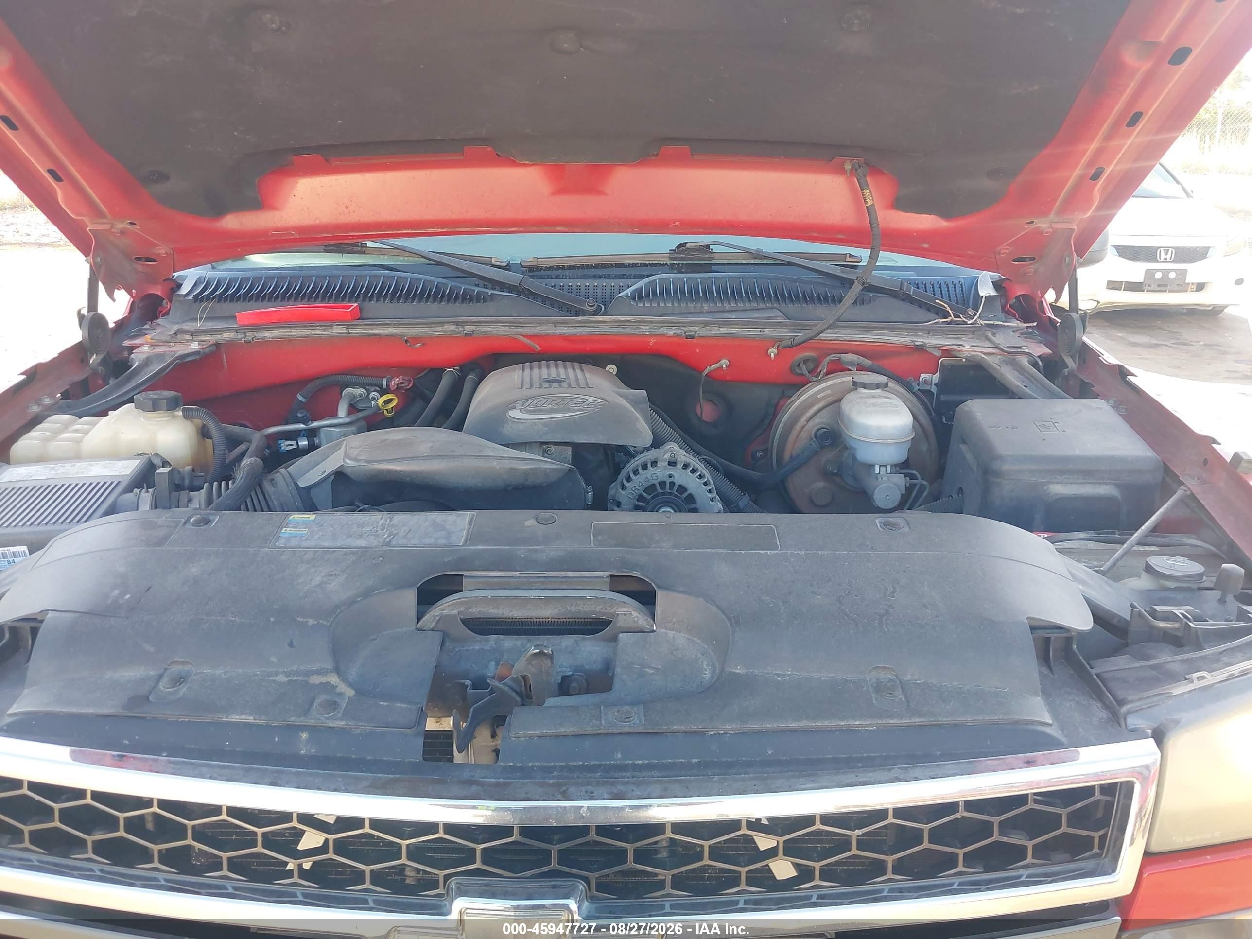 2006 Chevrolet Silverado 1500 Lt2 Red vin: 1GCEK19B56Z199724