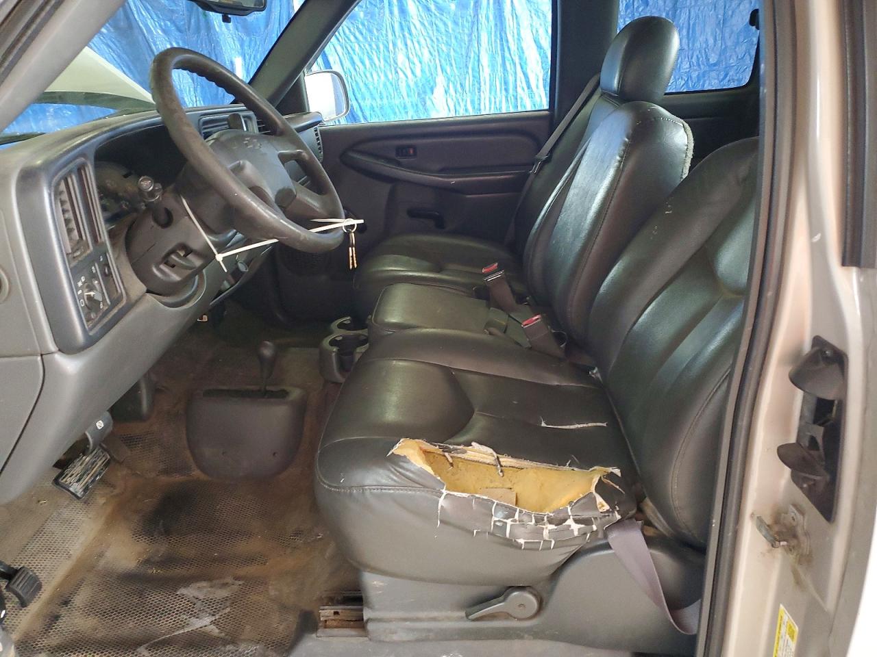 2007 Chevrolet Silverado K1500 Classic Серый vin: 1GCEK19B57Z103916