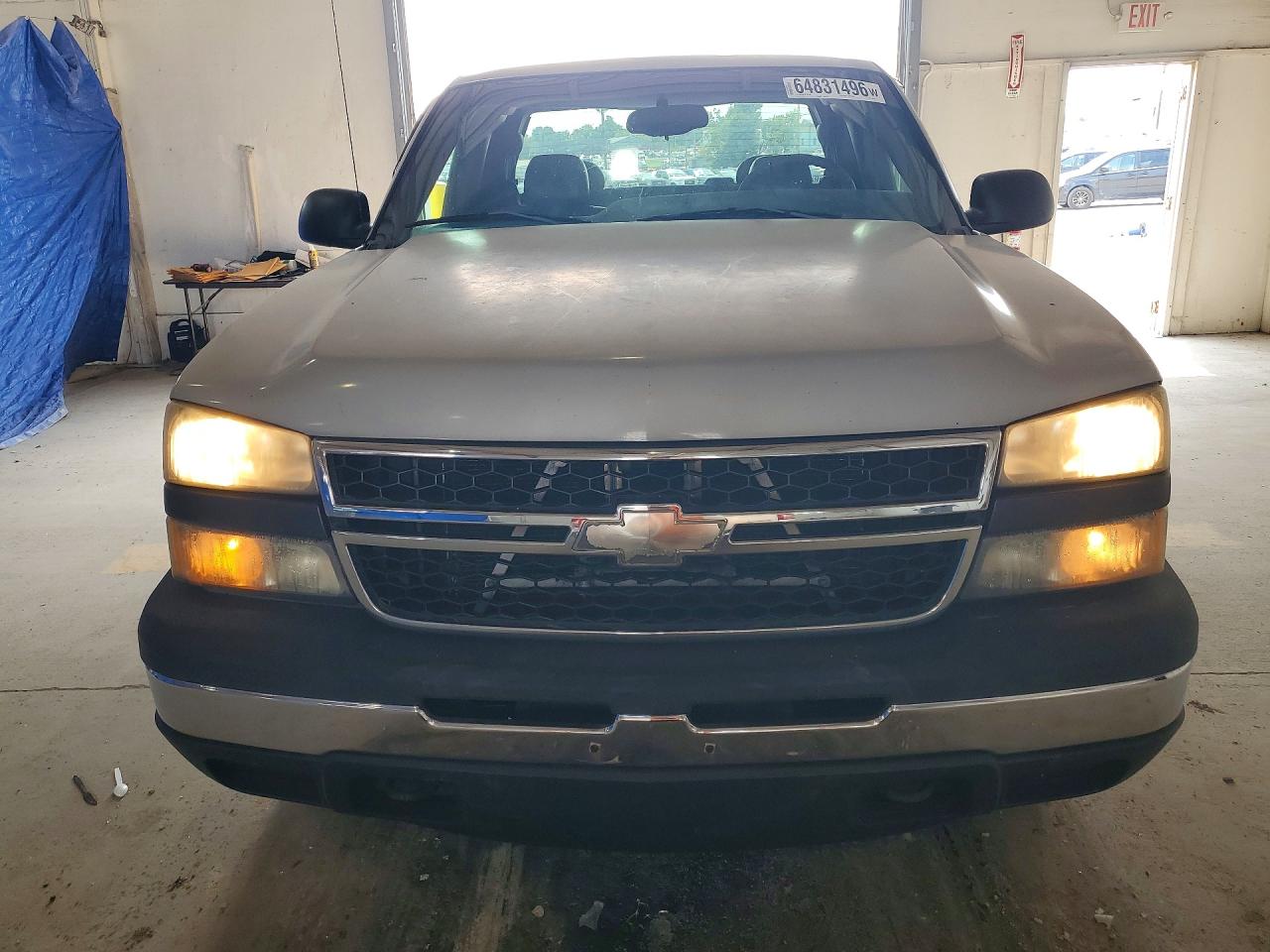 2007 Chevrolet Silverado K1500 Classic Серый vin: 1GCEK19B57Z103916