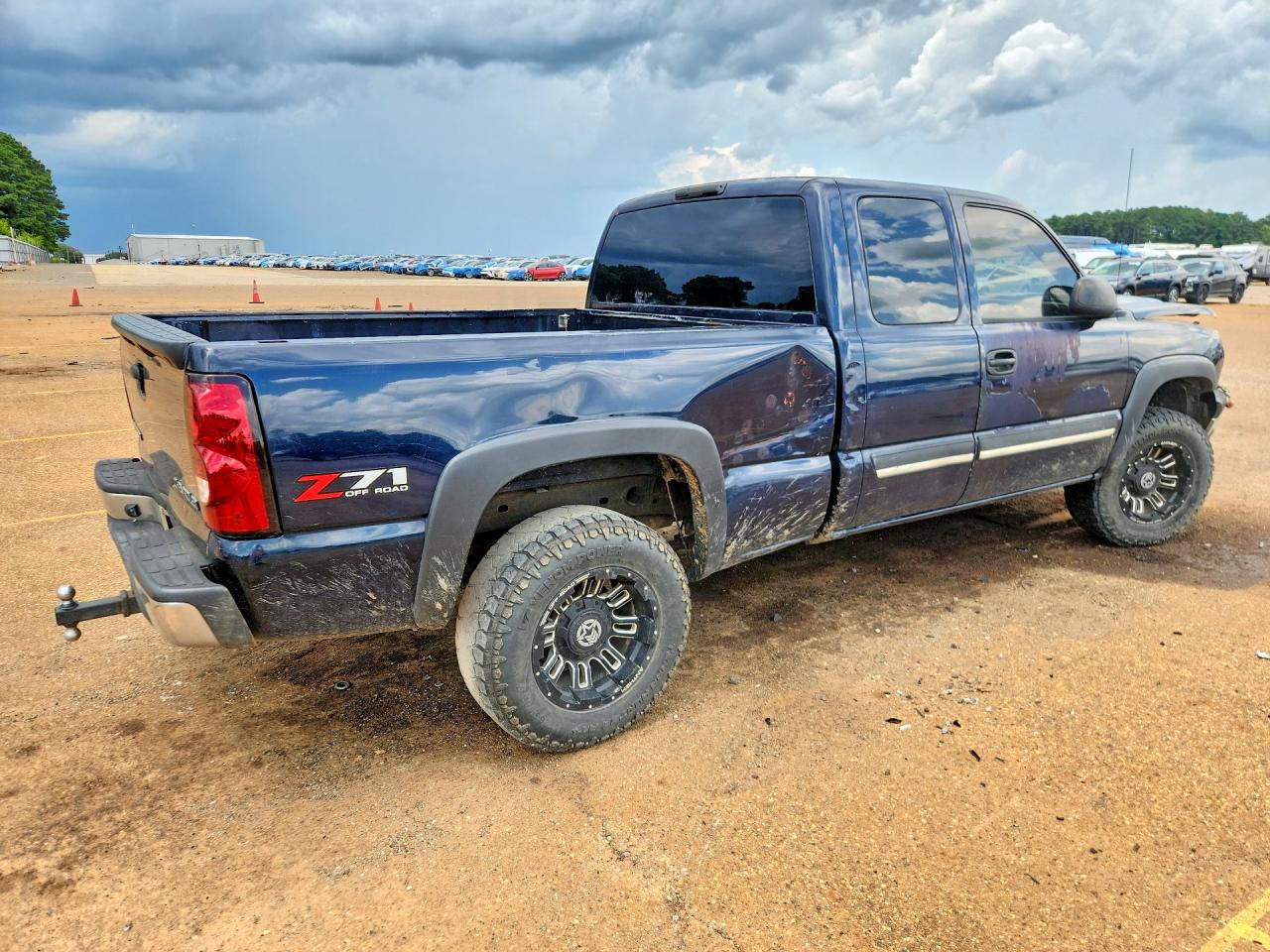 2005 Chevrolet Silverado K1500 Blue vin: 1GCEK19B65E149789