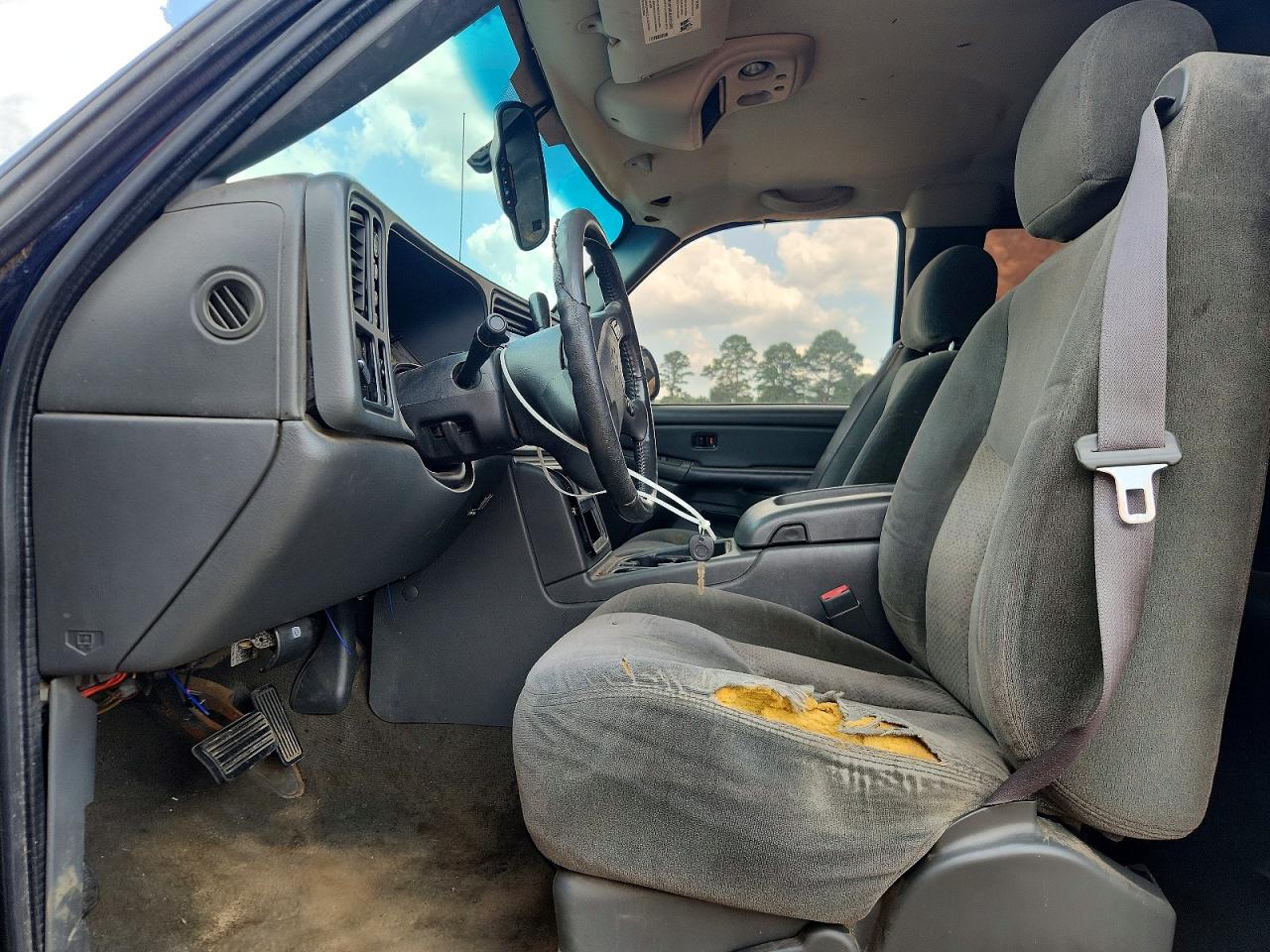 2005 Chevrolet Silverado K1500 Blue vin: 1GCEK19B65E149789