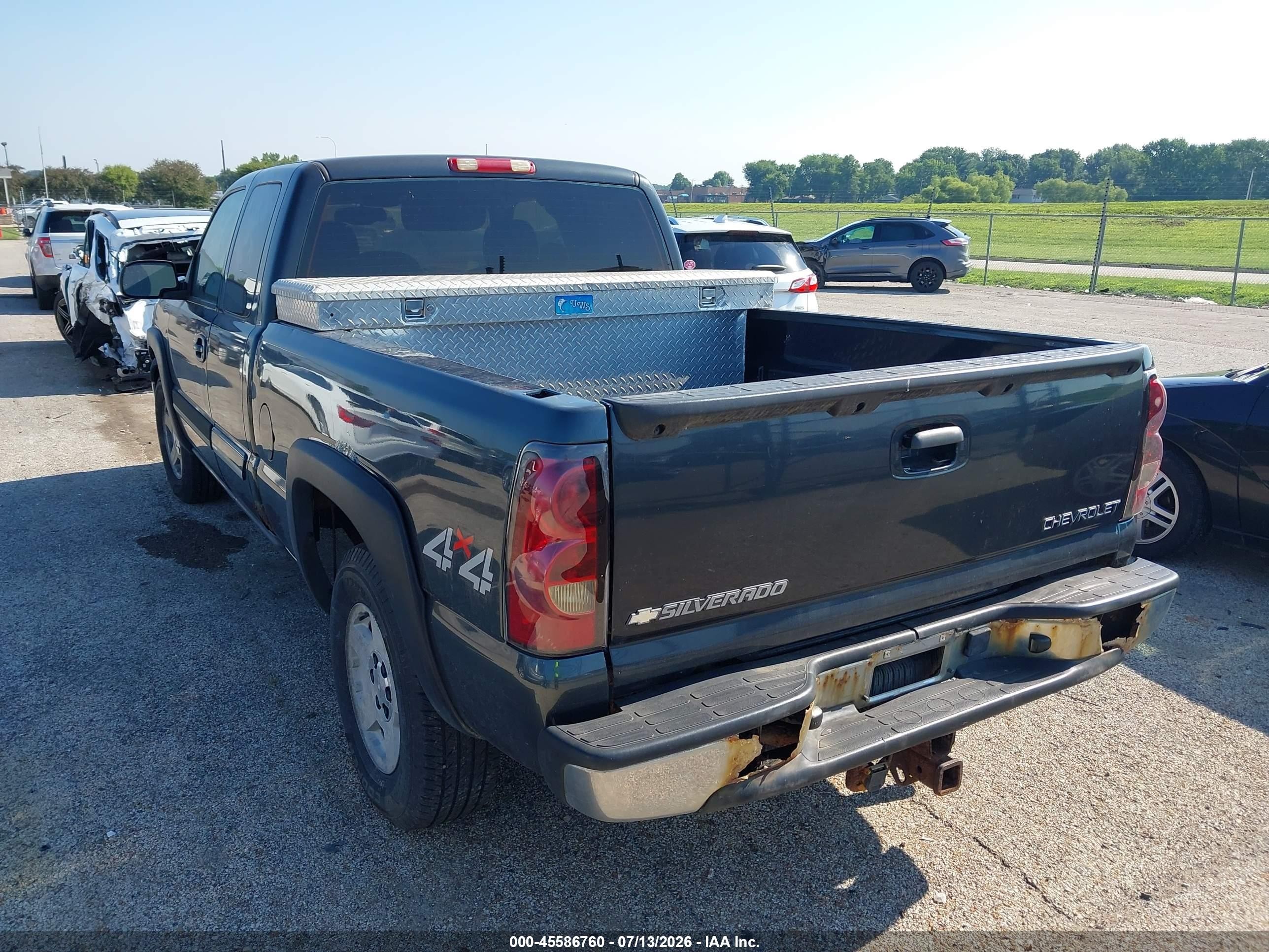 2005 Chevrolet Silverado 1500 Ls Black vin: 1GCEK19B65Z102691