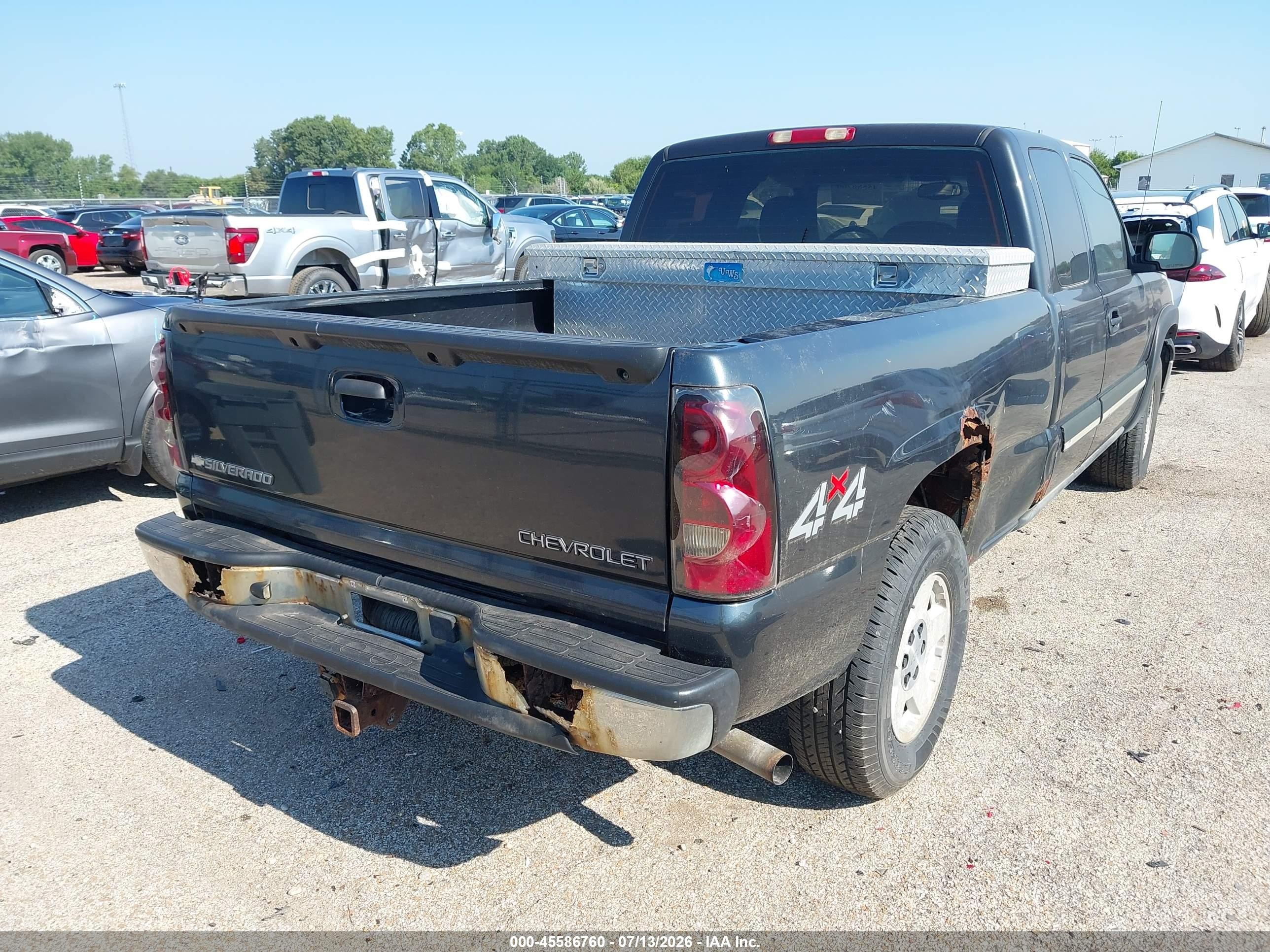 2005 Chevrolet Silverado 1500 Ls Black vin: 1GCEK19B65Z102691