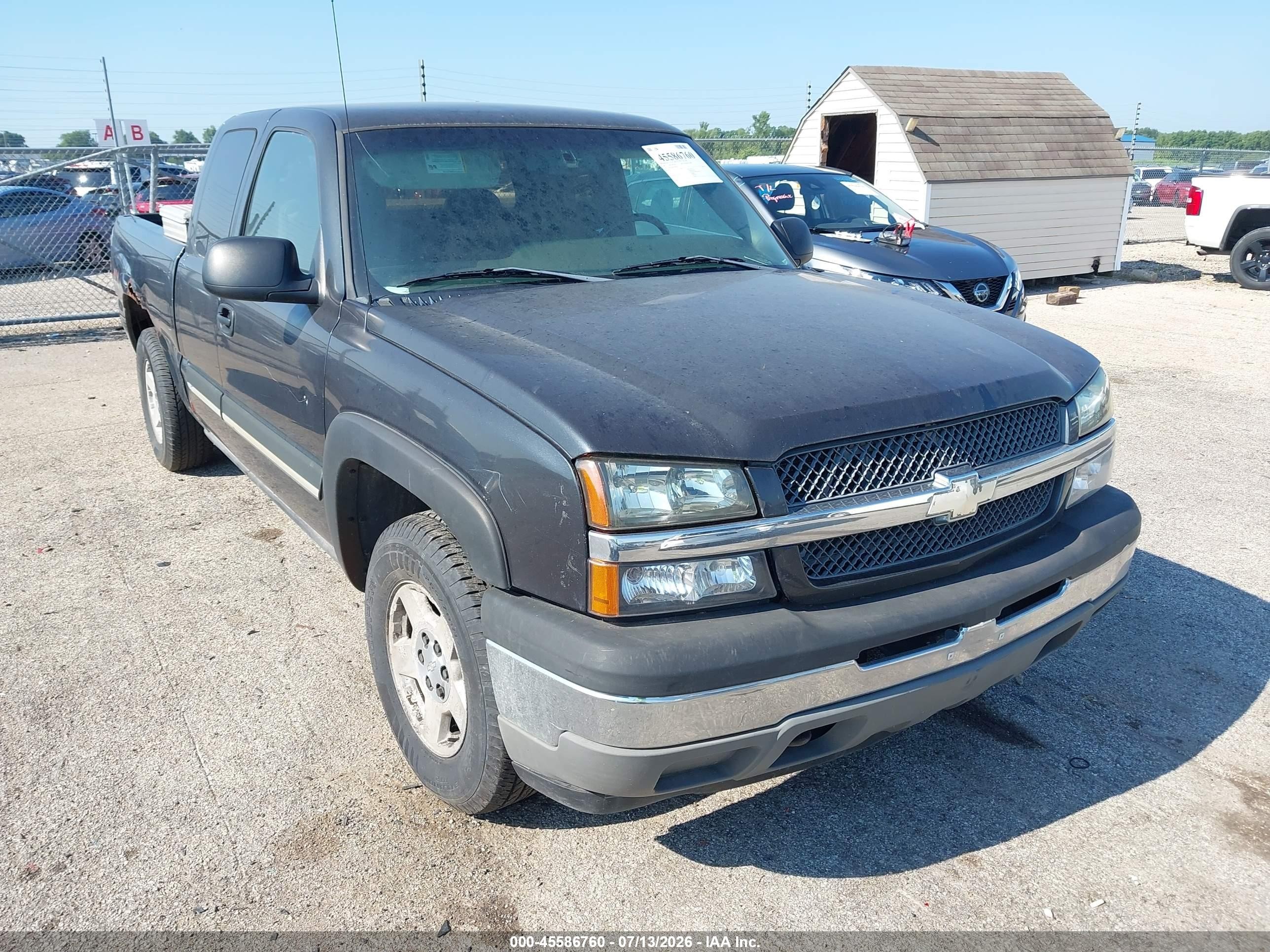 2005 Chevrolet Silverado 1500 Ls Black vin: 1GCEK19B65Z102691