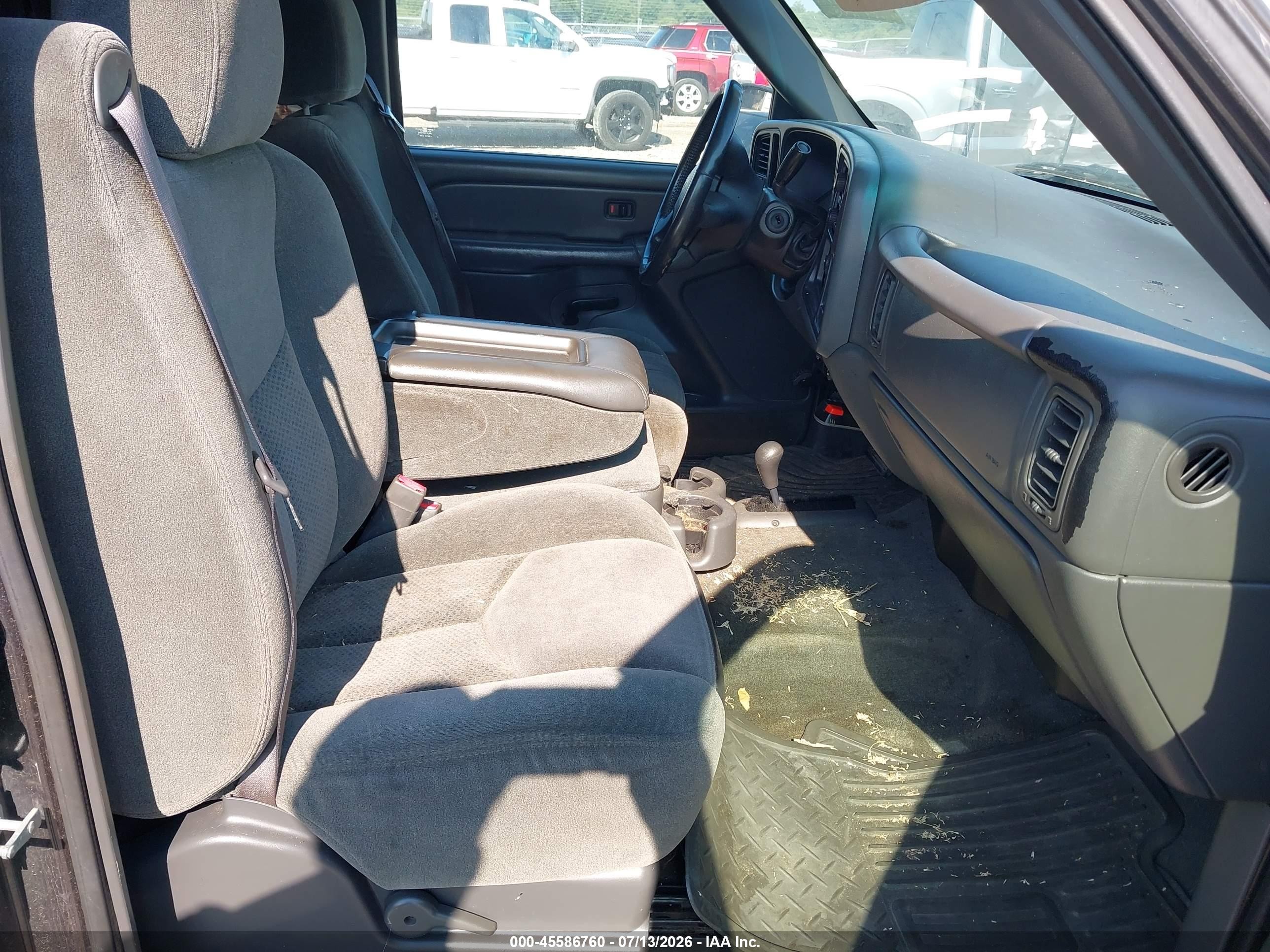 2005 Chevrolet Silverado 1500 Ls Black vin: 1GCEK19B65Z102691