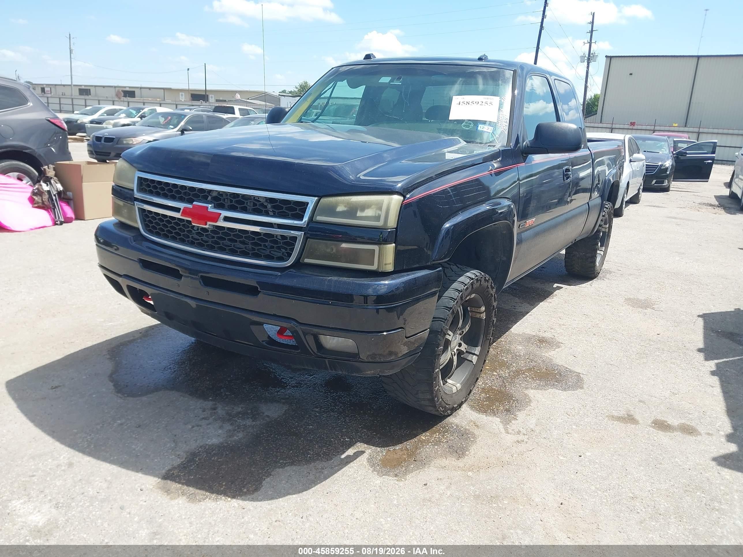 2005 Chevrolet Silverado 1500 Z71 Dark Blue vin: 1GCEK19B65Z289348