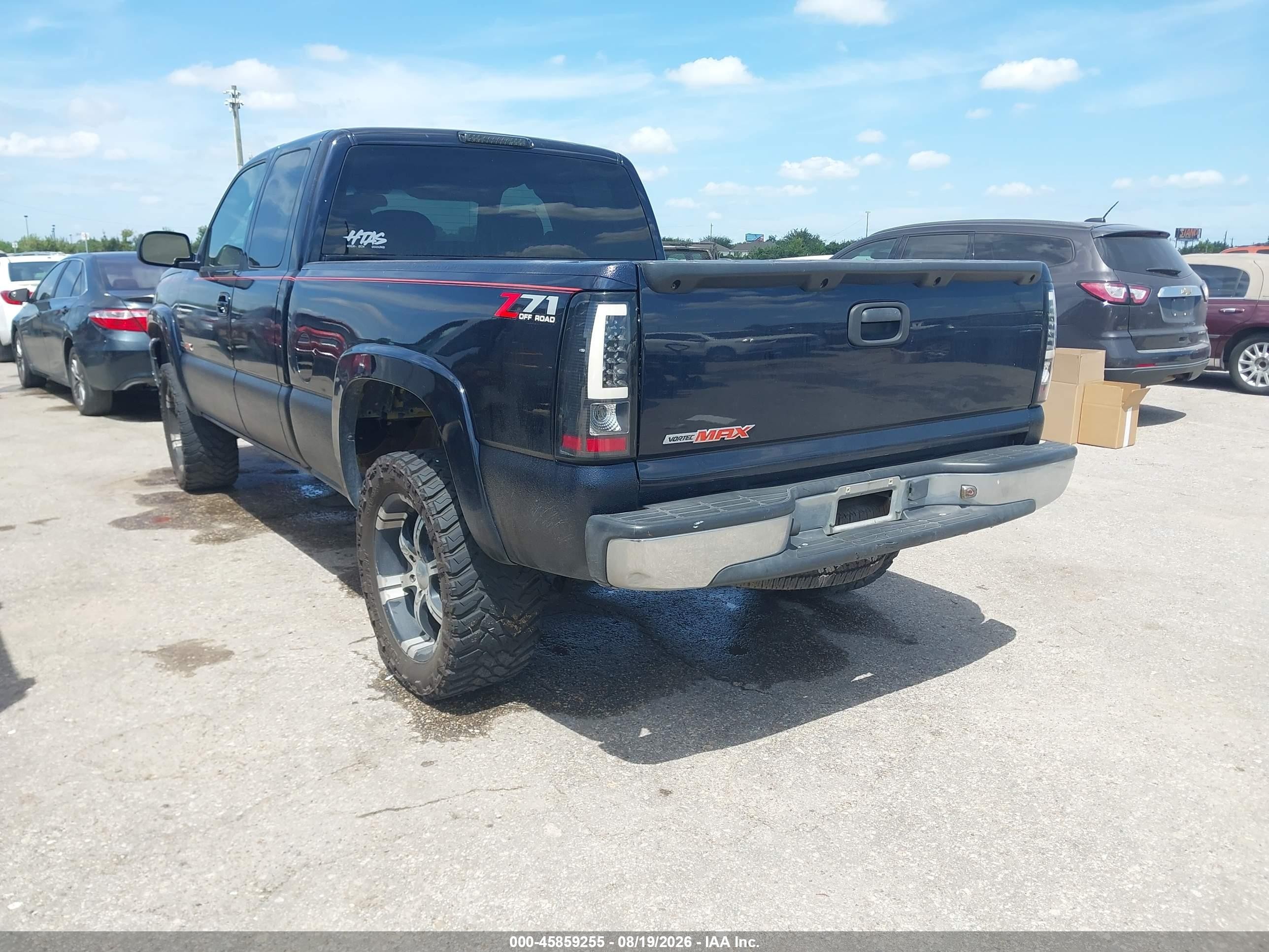 2005 Chevrolet Silverado 1500 Z71 Dark Blue vin: 1GCEK19B65Z289348