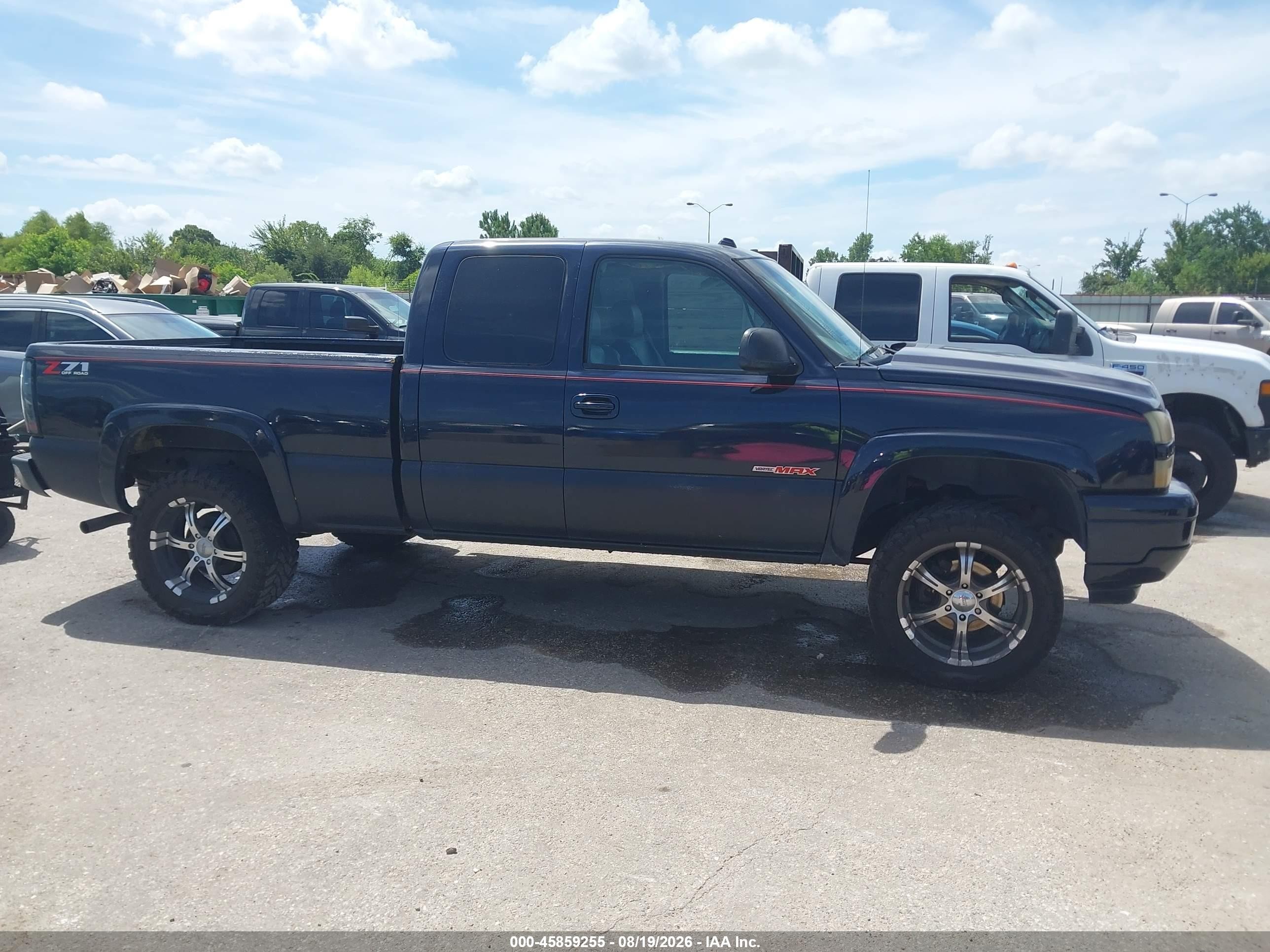 2005 Chevrolet Silverado 1500 Z71 Dark Blue vin: 1GCEK19B65Z289348