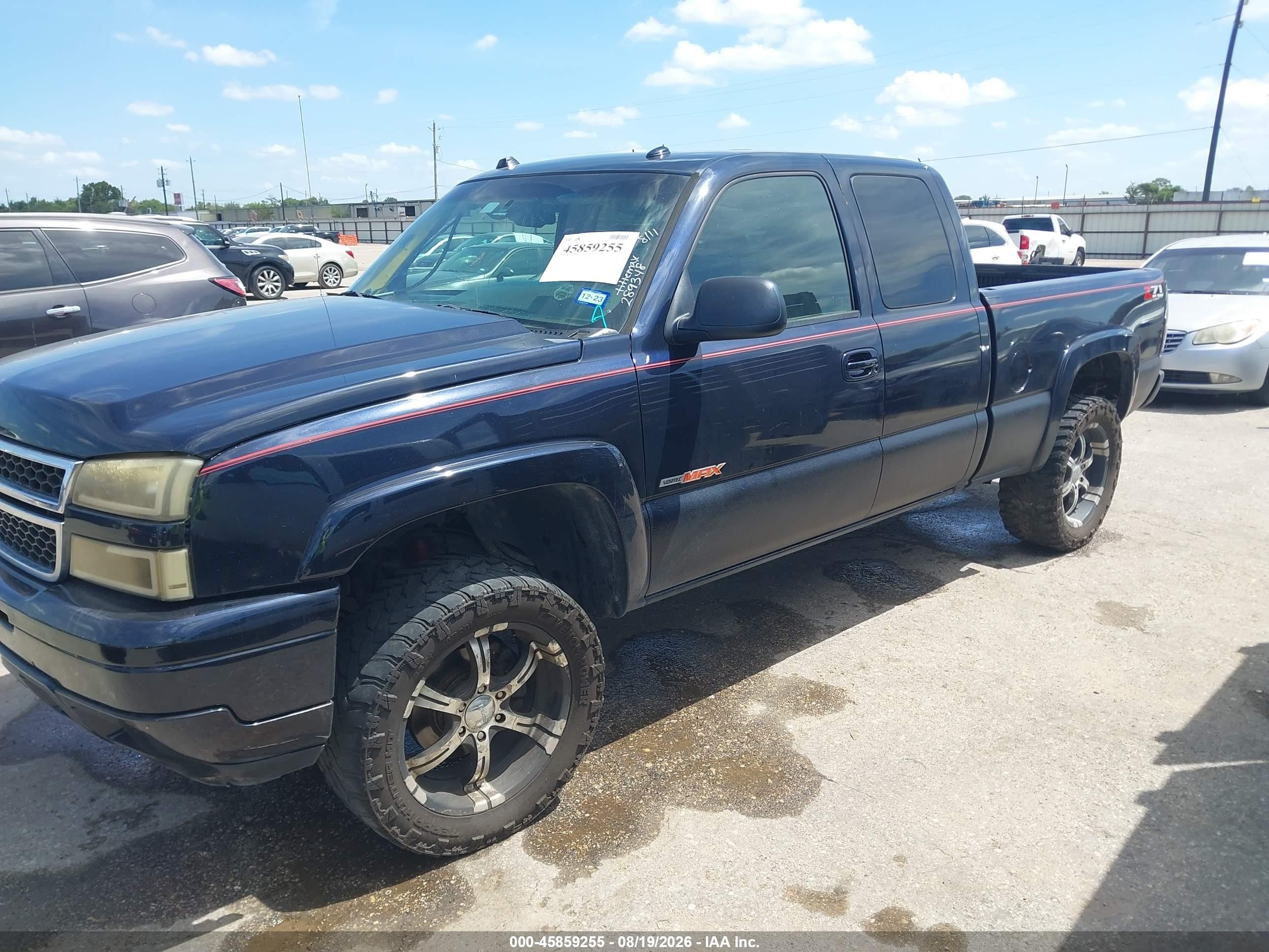 2005 Chevrolet Silverado 1500 Z71 Dark Blue vin: 1GCEK19B65Z289348