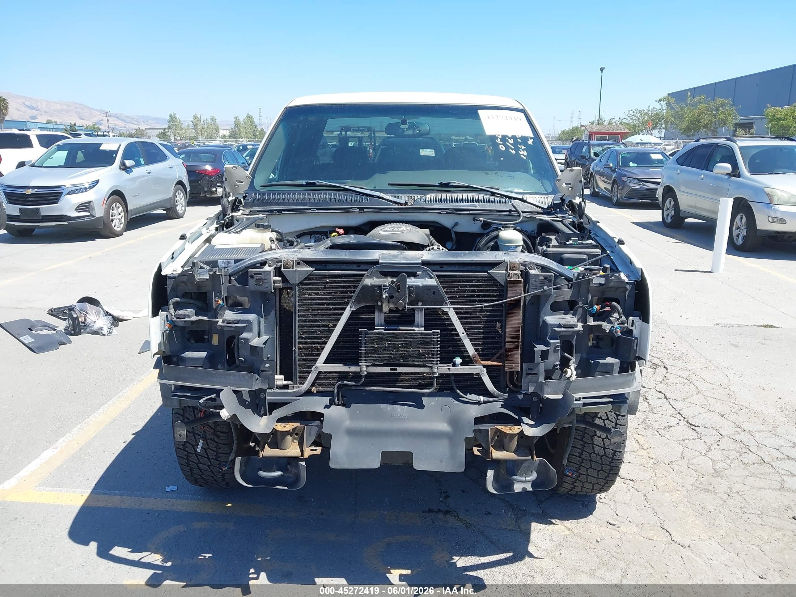 2006 Chevrolet Silverado 1500 Lt1 White vin: 1GCEK19B66Z243424