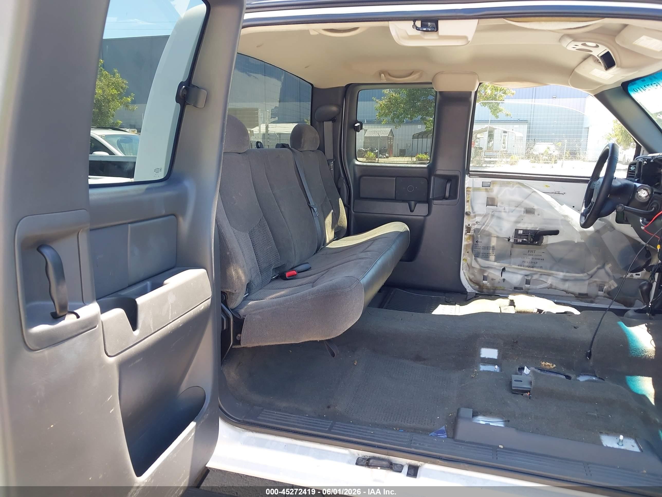 2006 Chevrolet Silverado 1500 Lt1 White vin: 1GCEK19B66Z243424