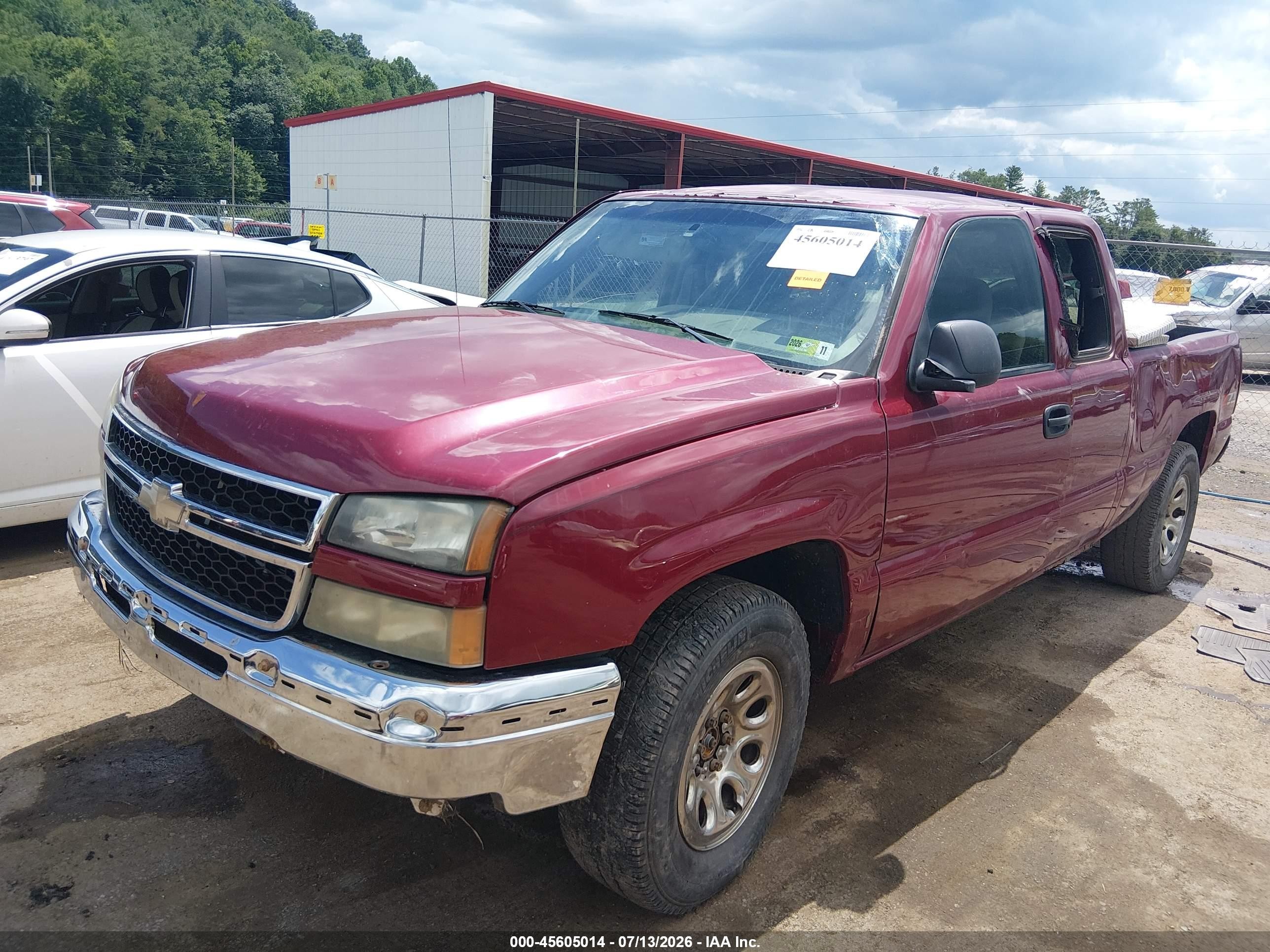 2006 Chevrolet Silverado 1500 Lt1 Maroon vin: 1GCEK19B66Z279775